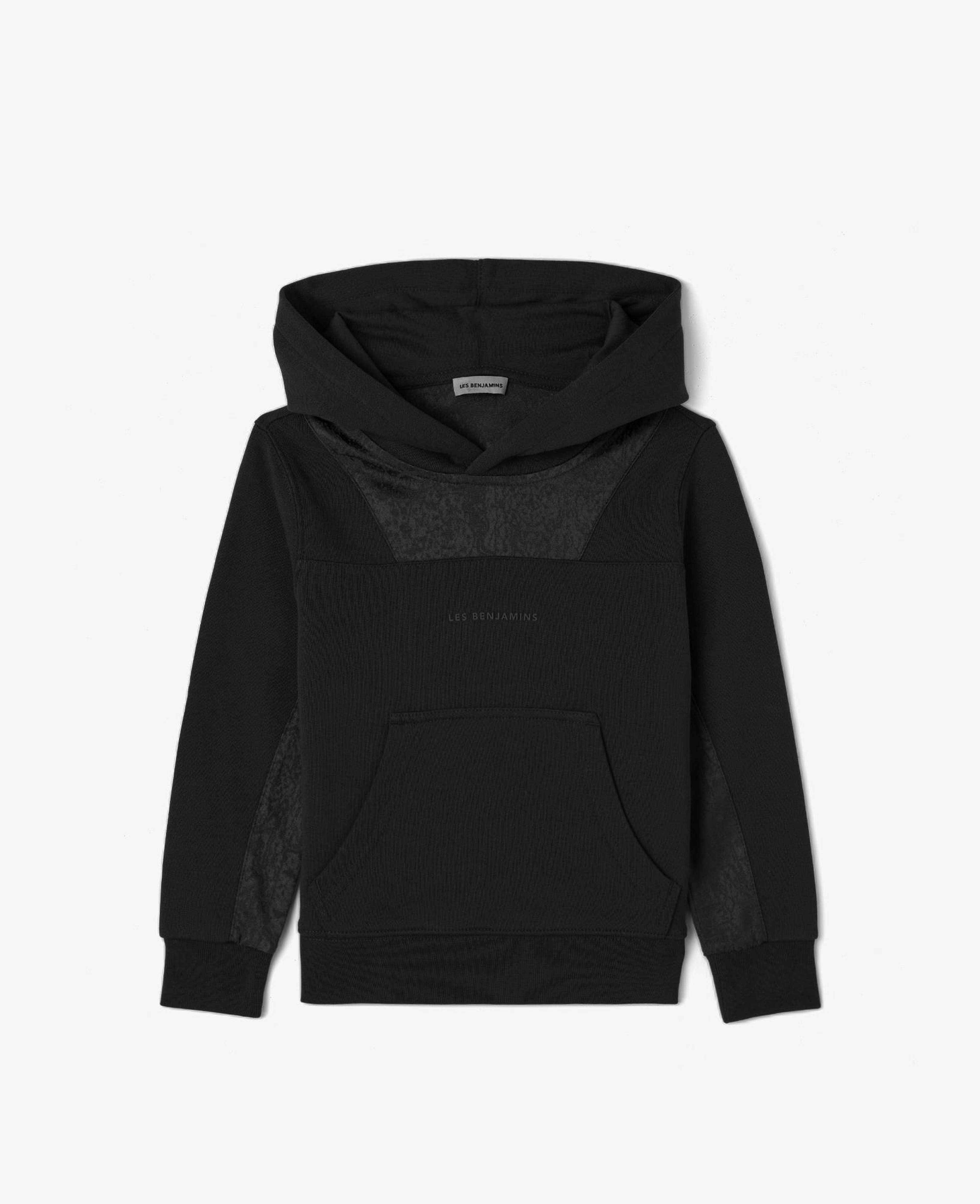 Les Benjamins 401 Çocuk Siyah Hoodie