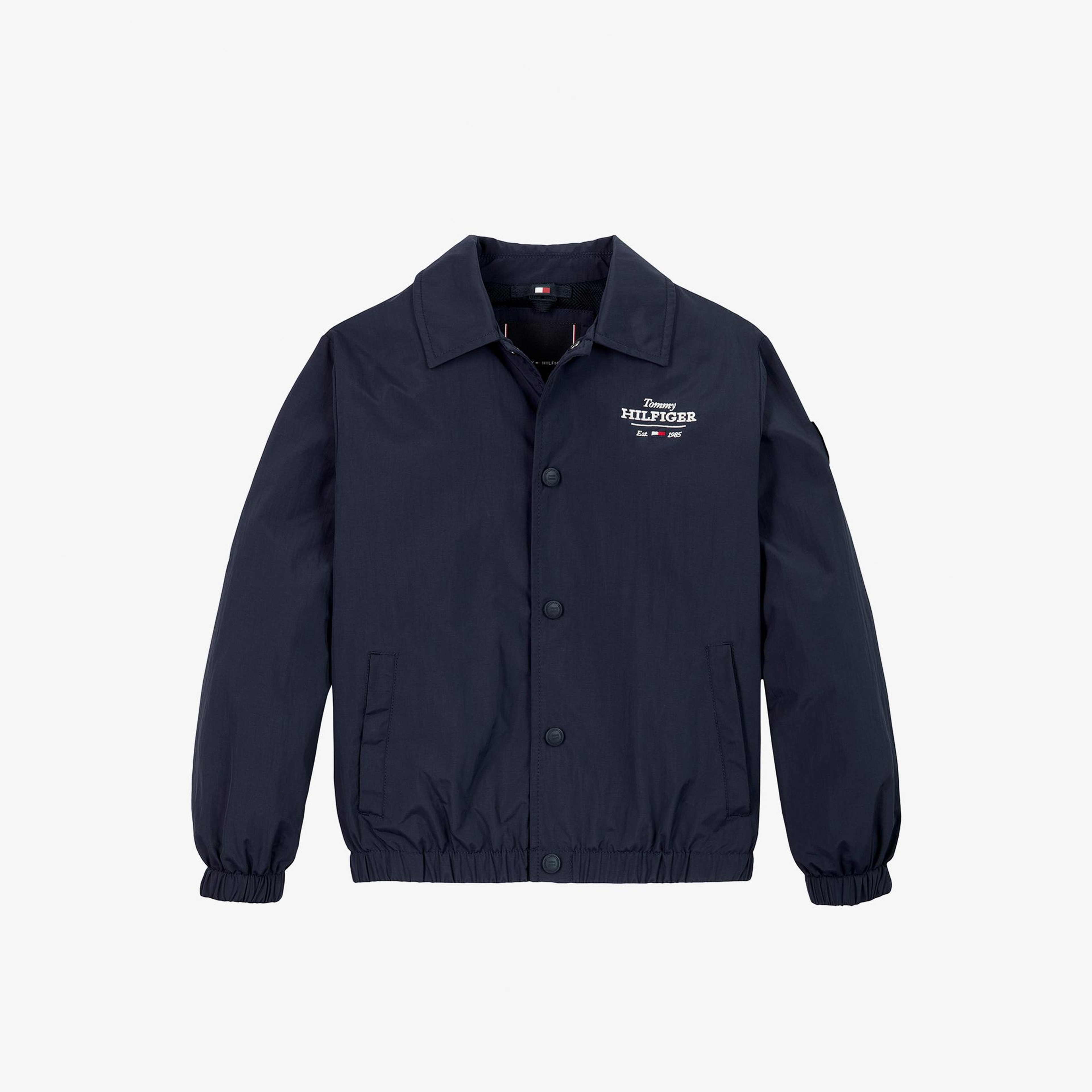 Tommy Jeans Logo Embroidery Çocuk Lacivert Ceket