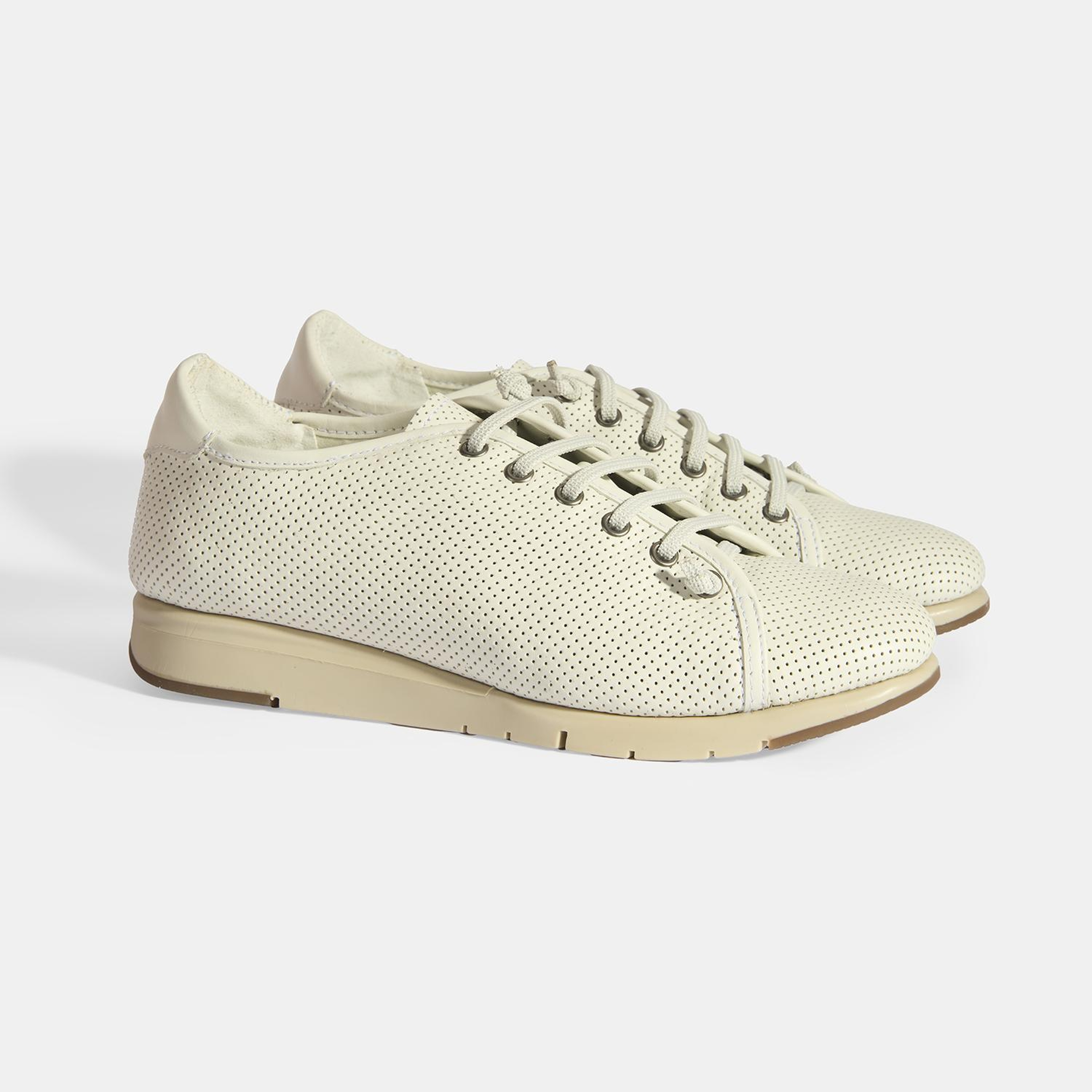 Kadın Beyaz Deri DesaComfort Sneaker