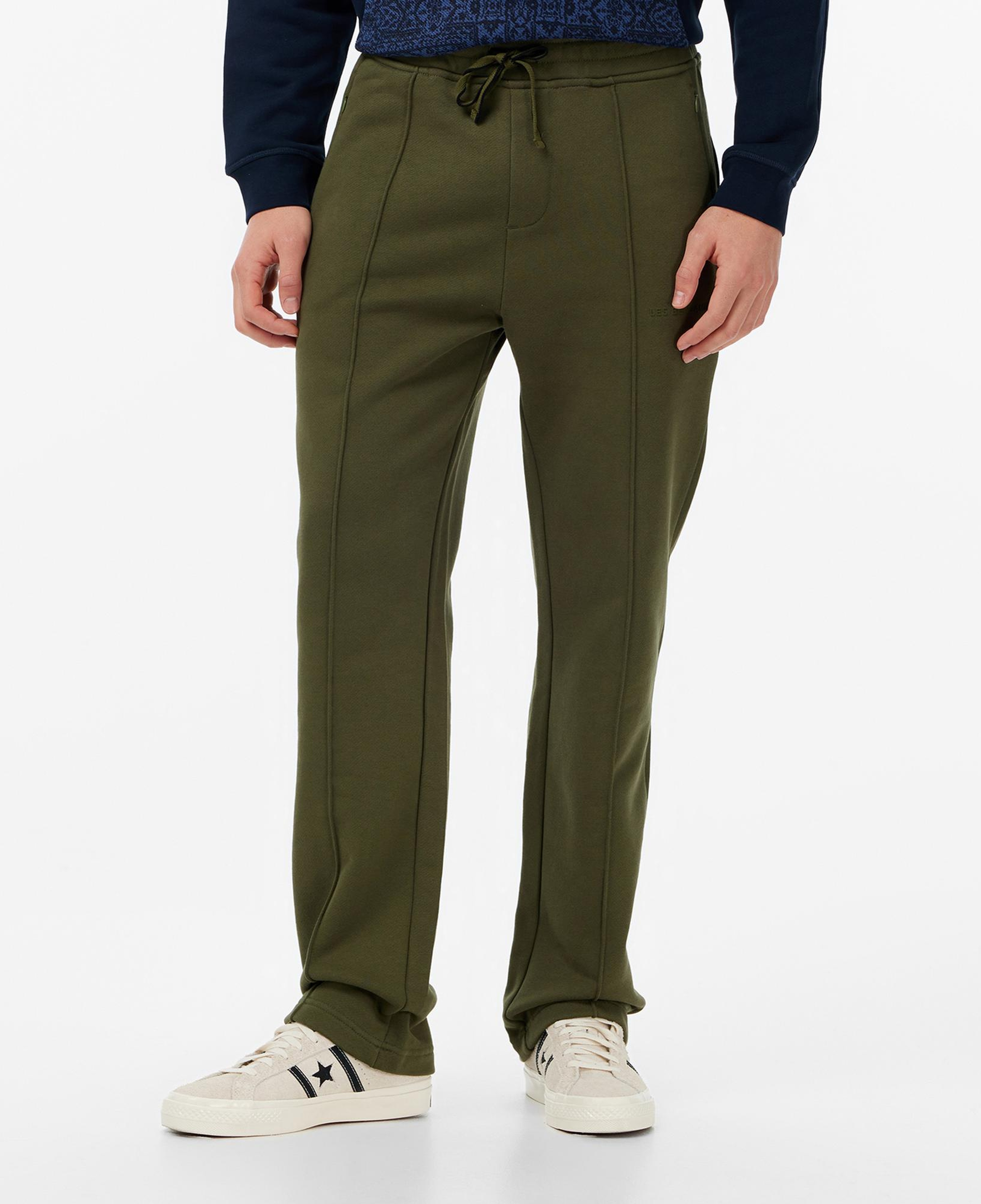 Les Benjamins Regular Fit Erkek Haki Eşofman Altı