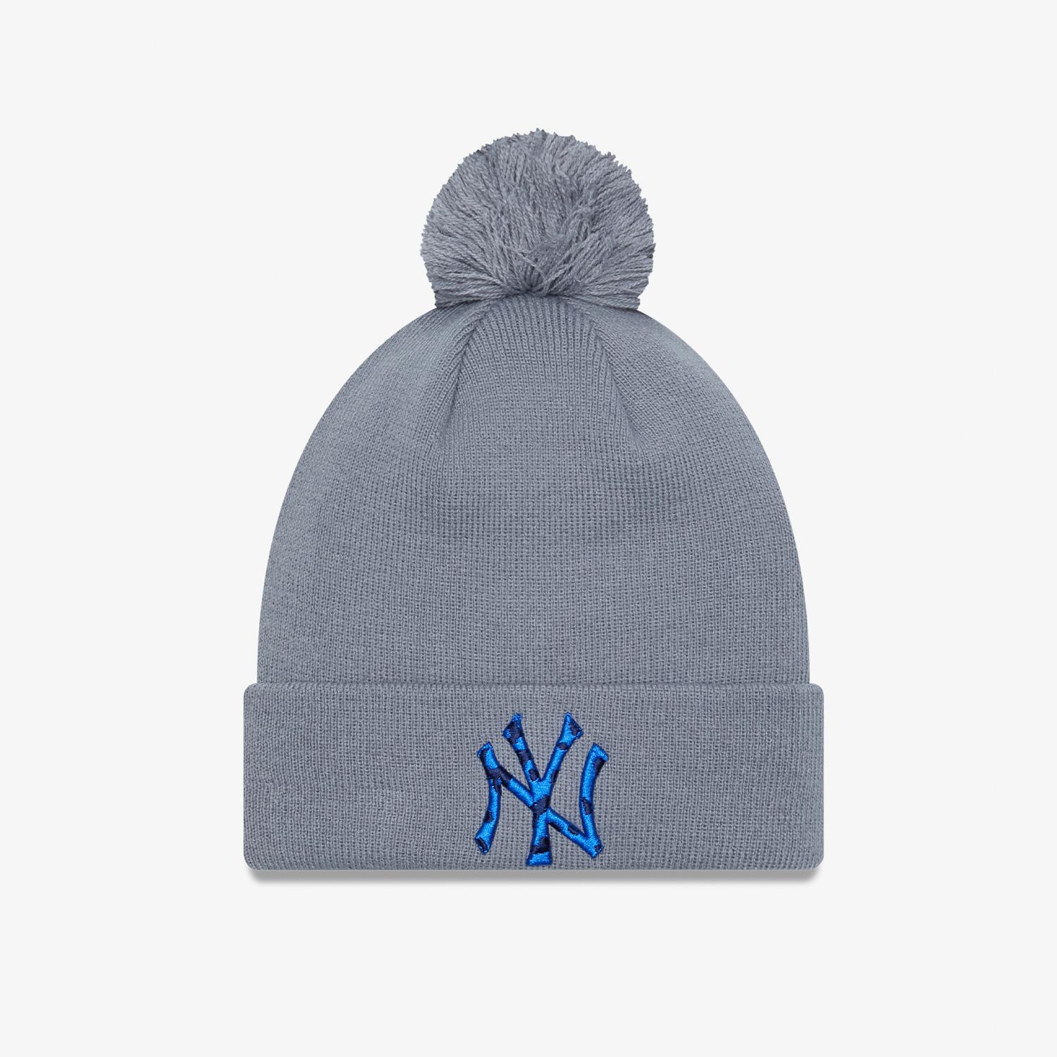 New Era Infill Bobble Neyyan Unisex Gri Bere