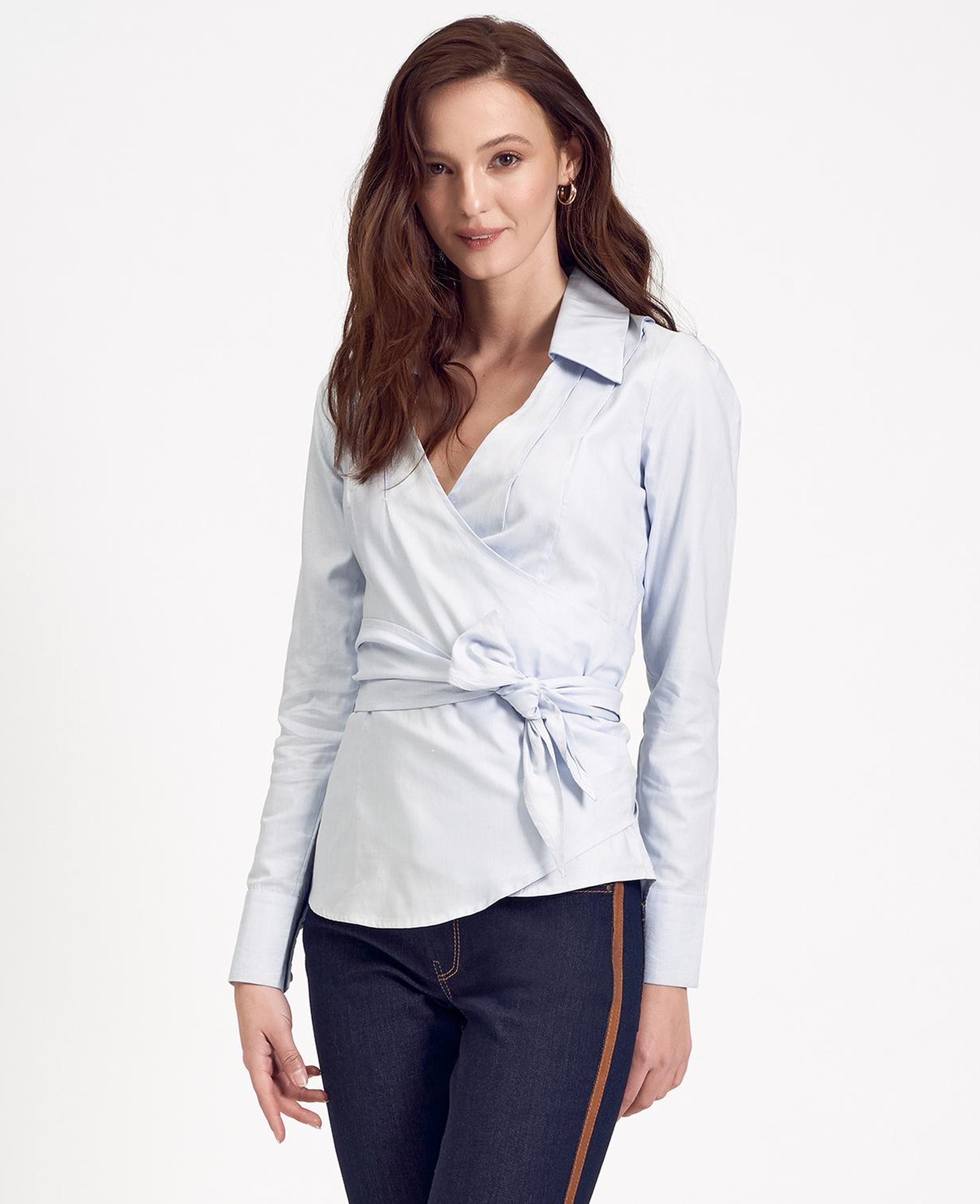 Beyaz Koton Kadın Gömlek