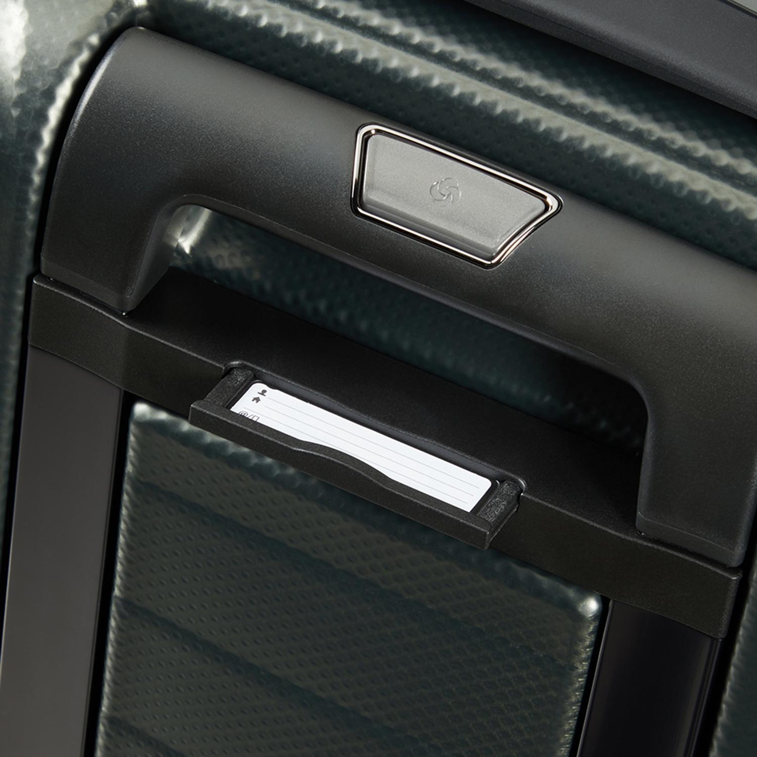 Samsonite Koyu Yeşil Spinner Proxis - Körüklü 4 Tekerlekli 55 cm Kabin Boy Valiz