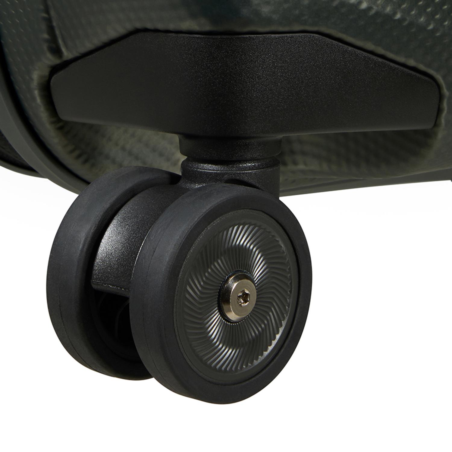 Samsonite Koyu Yeşil Spinner Proxis - Körüklü 4 Tekerlekli 55 cm Kabin Boy Valiz