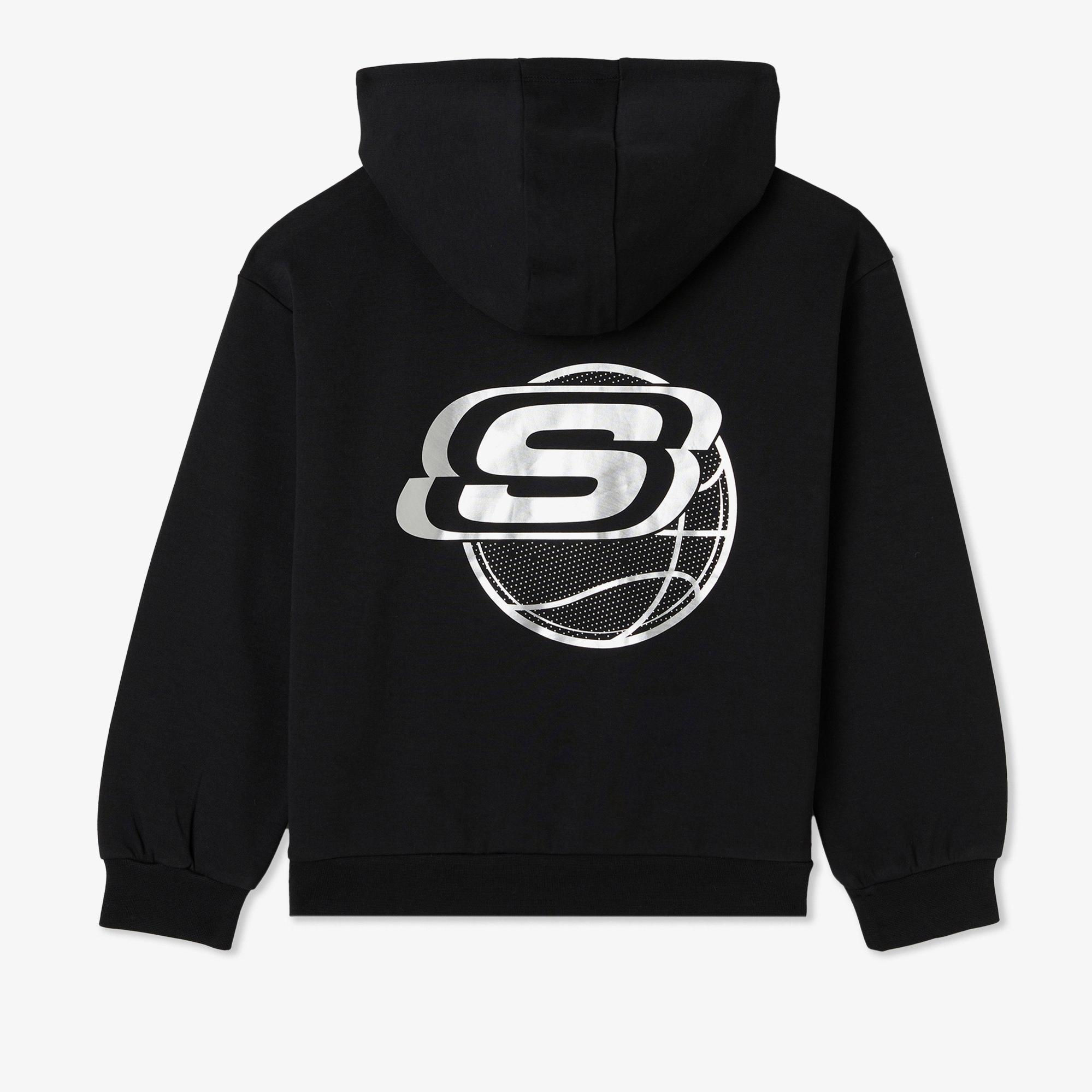 Skechers B 2Xi-Lock Çocuk Siyah Hoodie