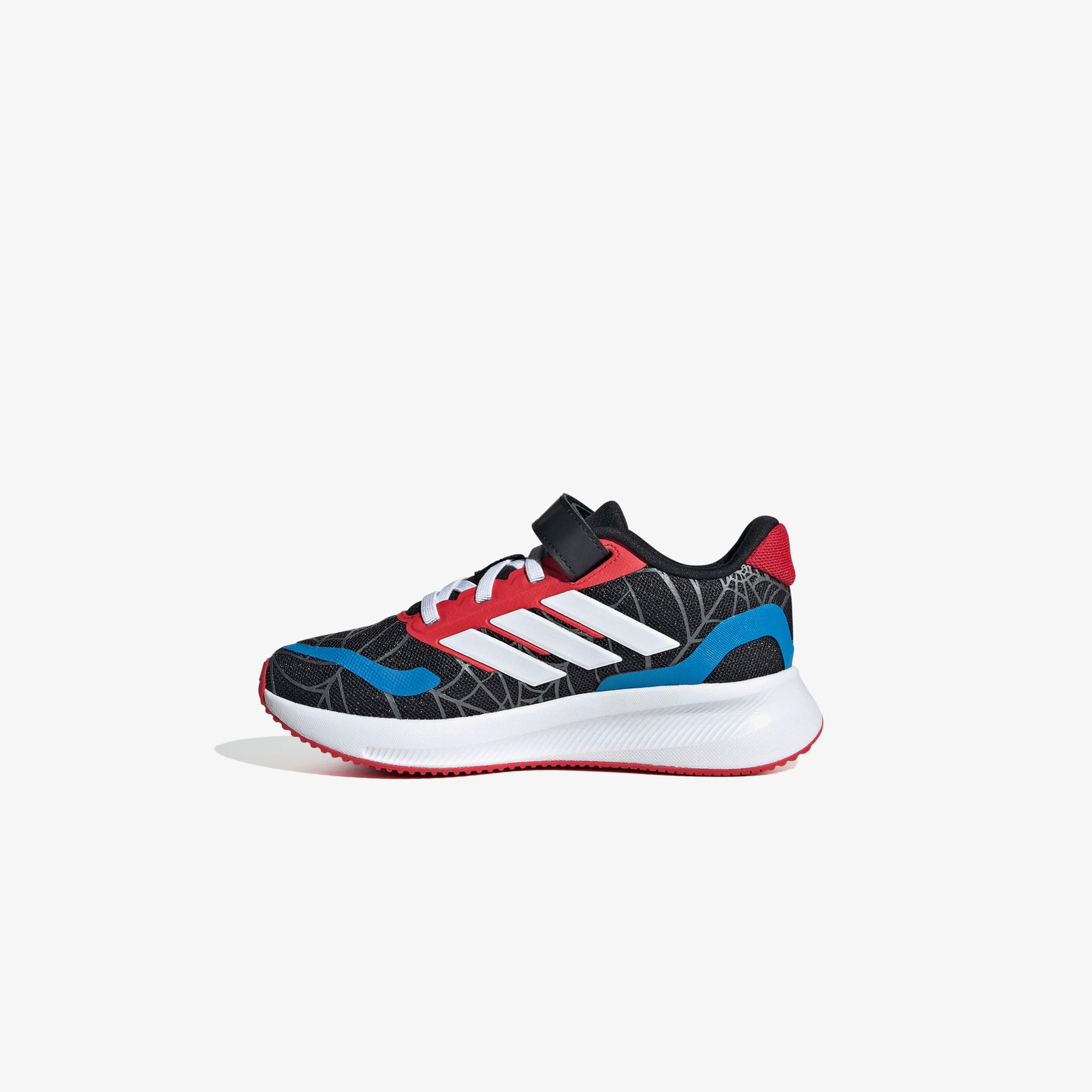 adidas Runfalcon Spider-Man El Çocuk Siyah Spor Ayakkabı