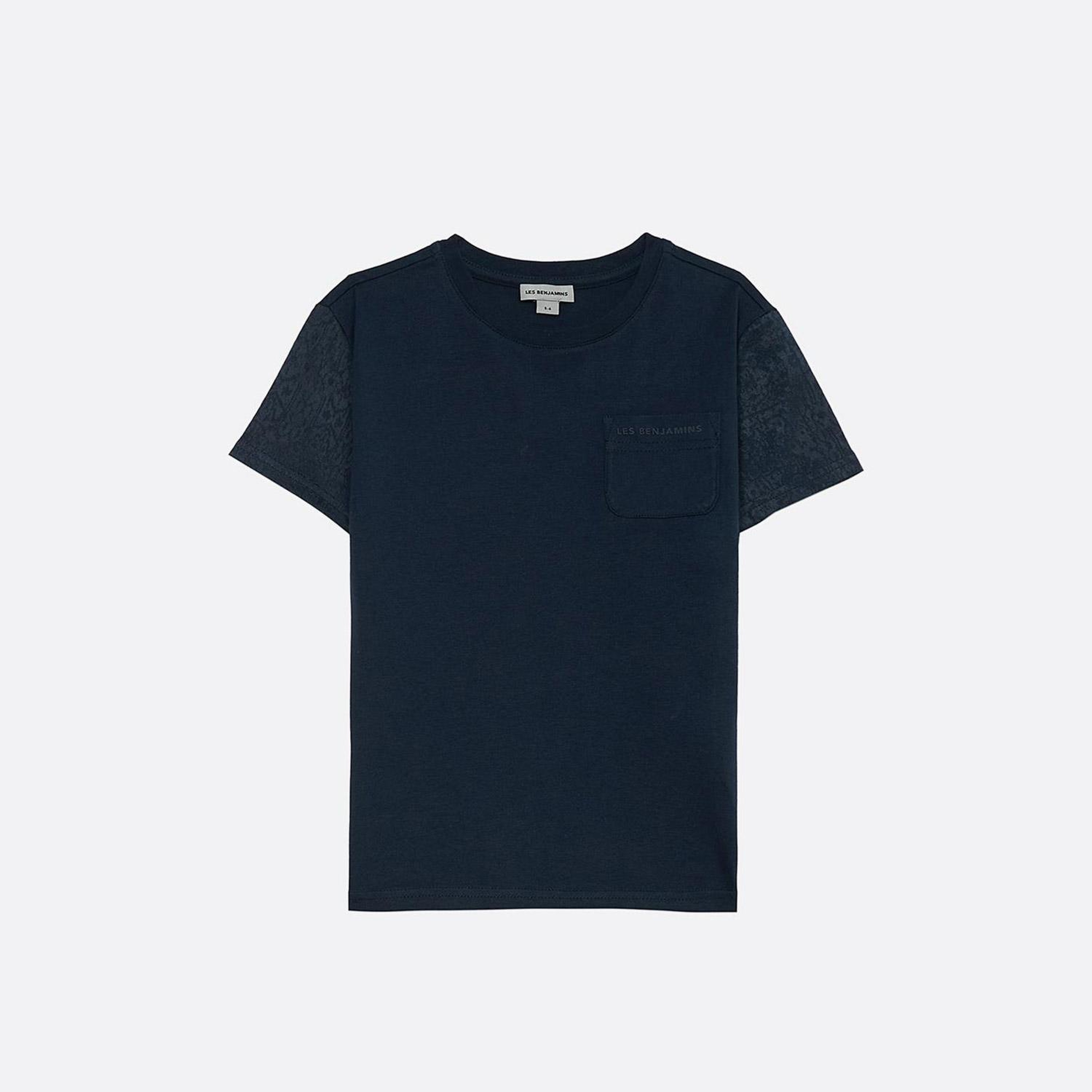 Les Benjamins 402 Çocuk Lacivert T-Shirt