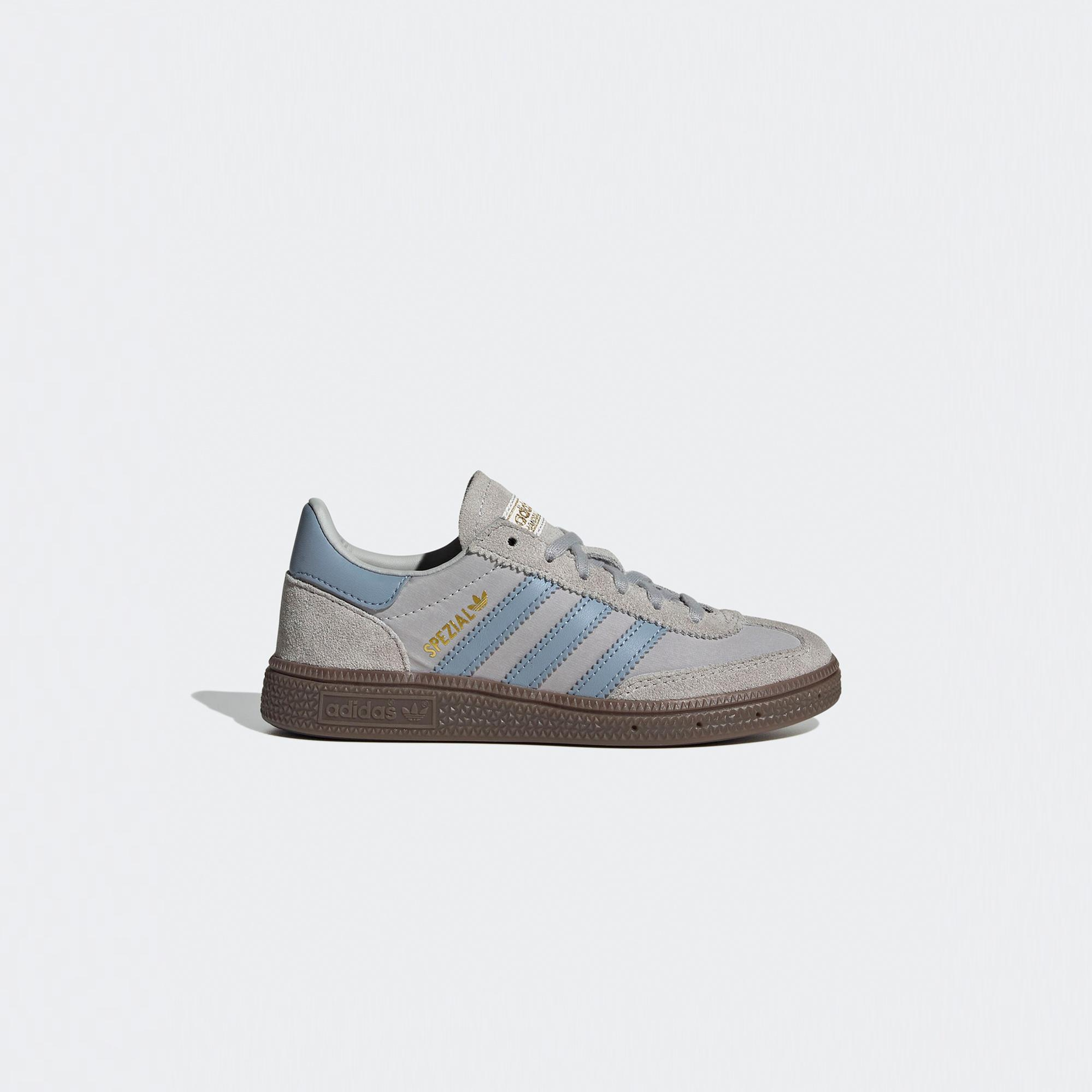 adidas Handball Spezial Comfort Closure Gri Çocuk Ayakkabısı