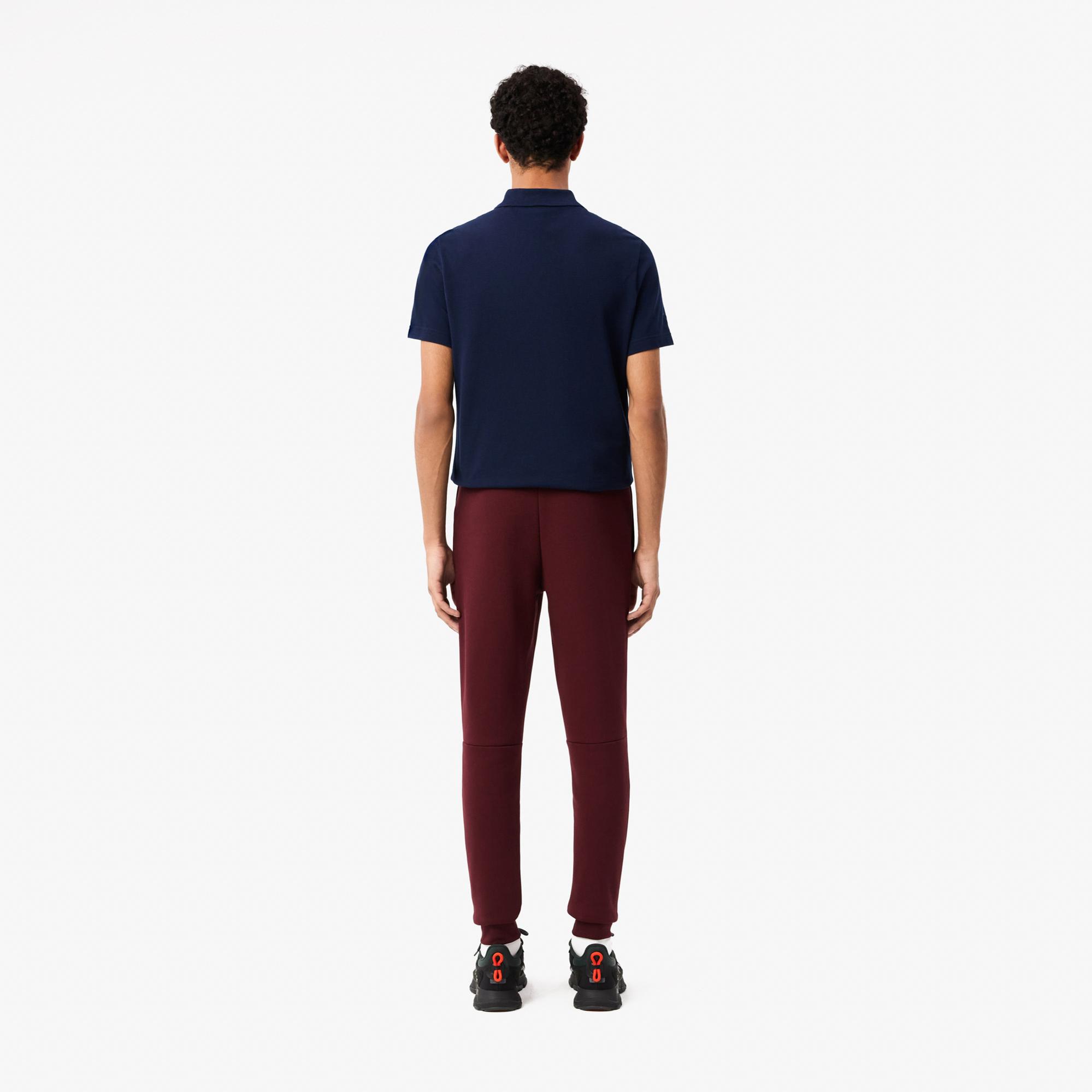 Lacoste Slim Fit Erkek Bordo Eşofman Altı