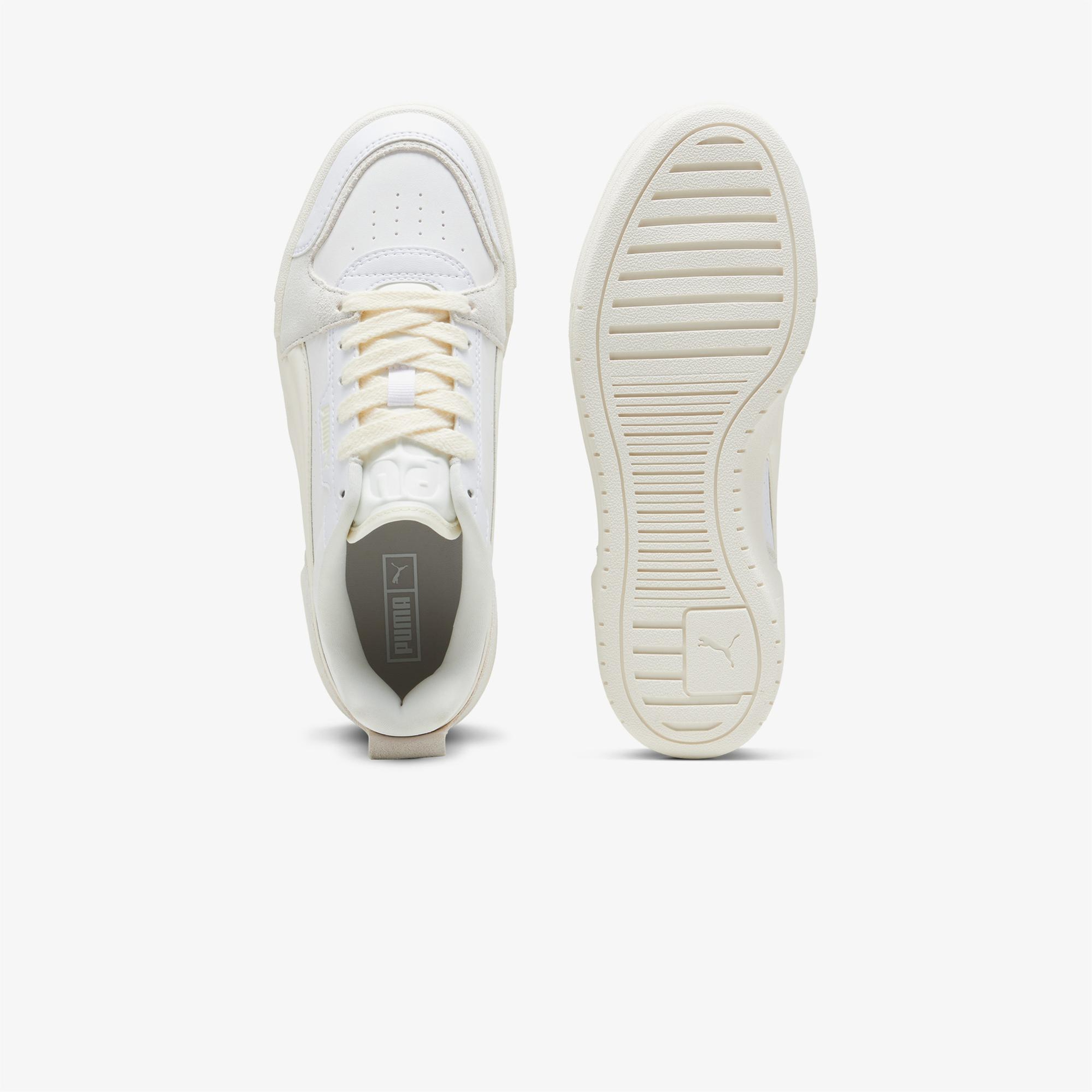 PUMA CA Pro Lux III Winter Volume Kadın Krem Spor Ayakkabı