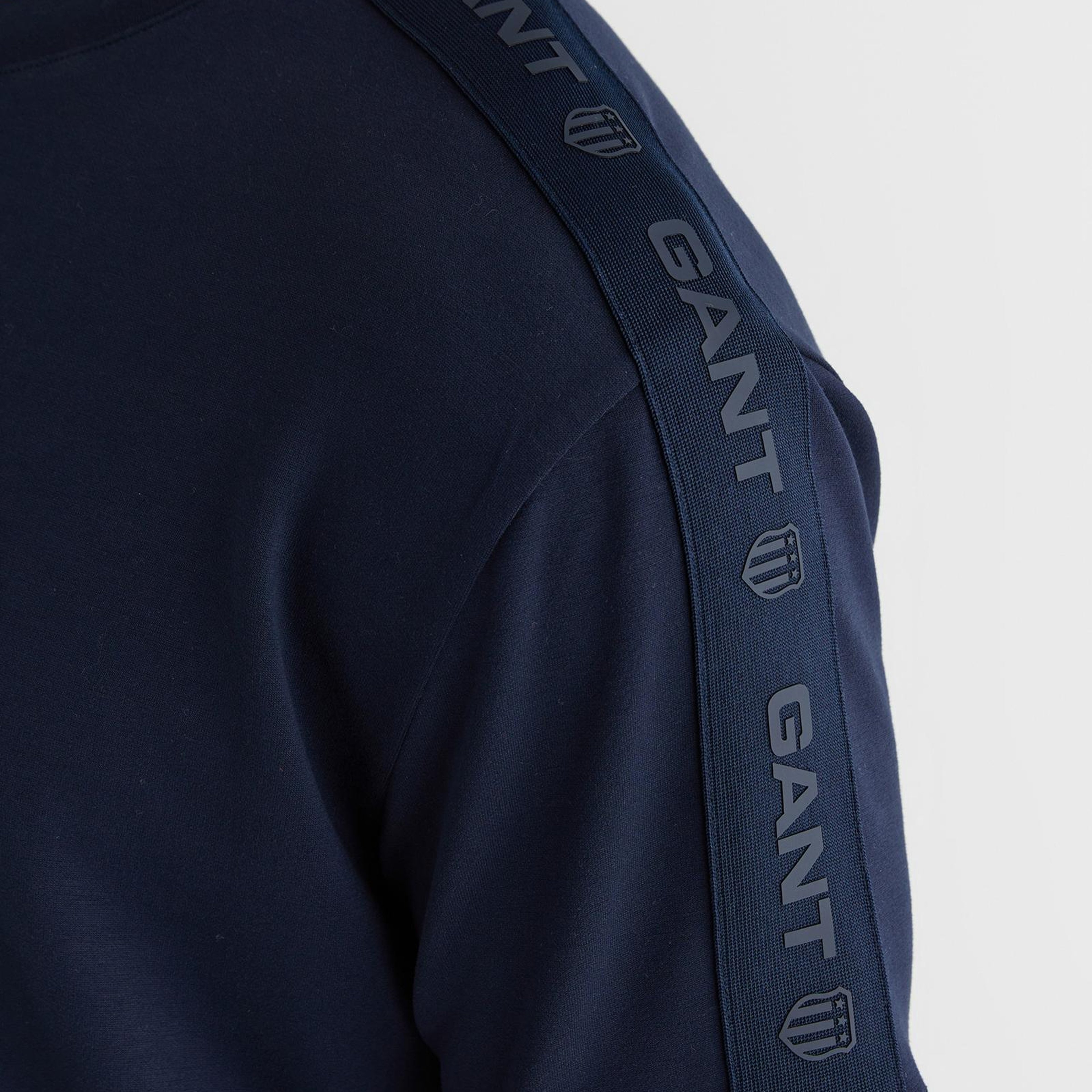 GANT Erkek Lacivert Baskılı Kısa Kollu T-Shirt