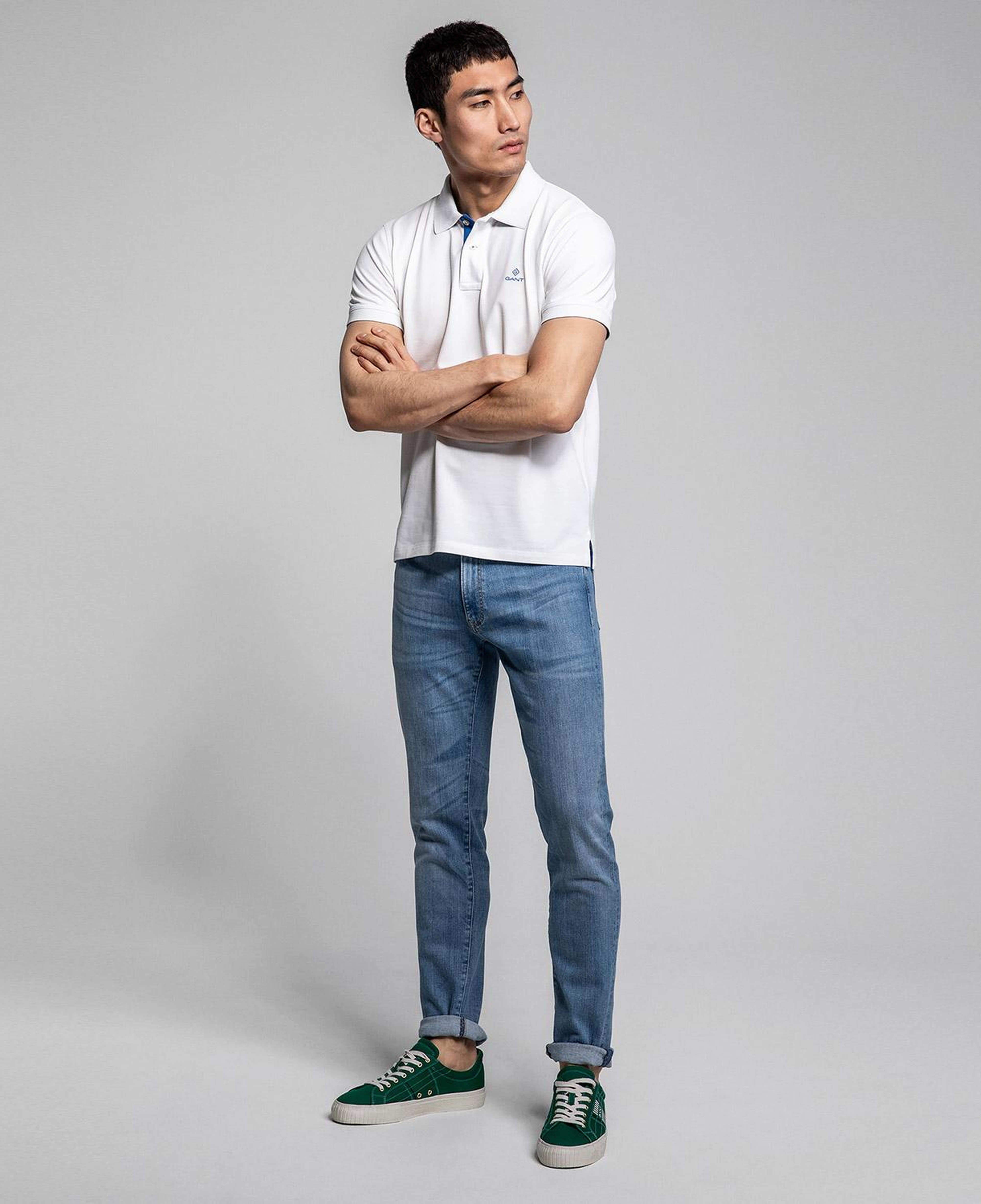 Gant Erkek Beyaz Polo