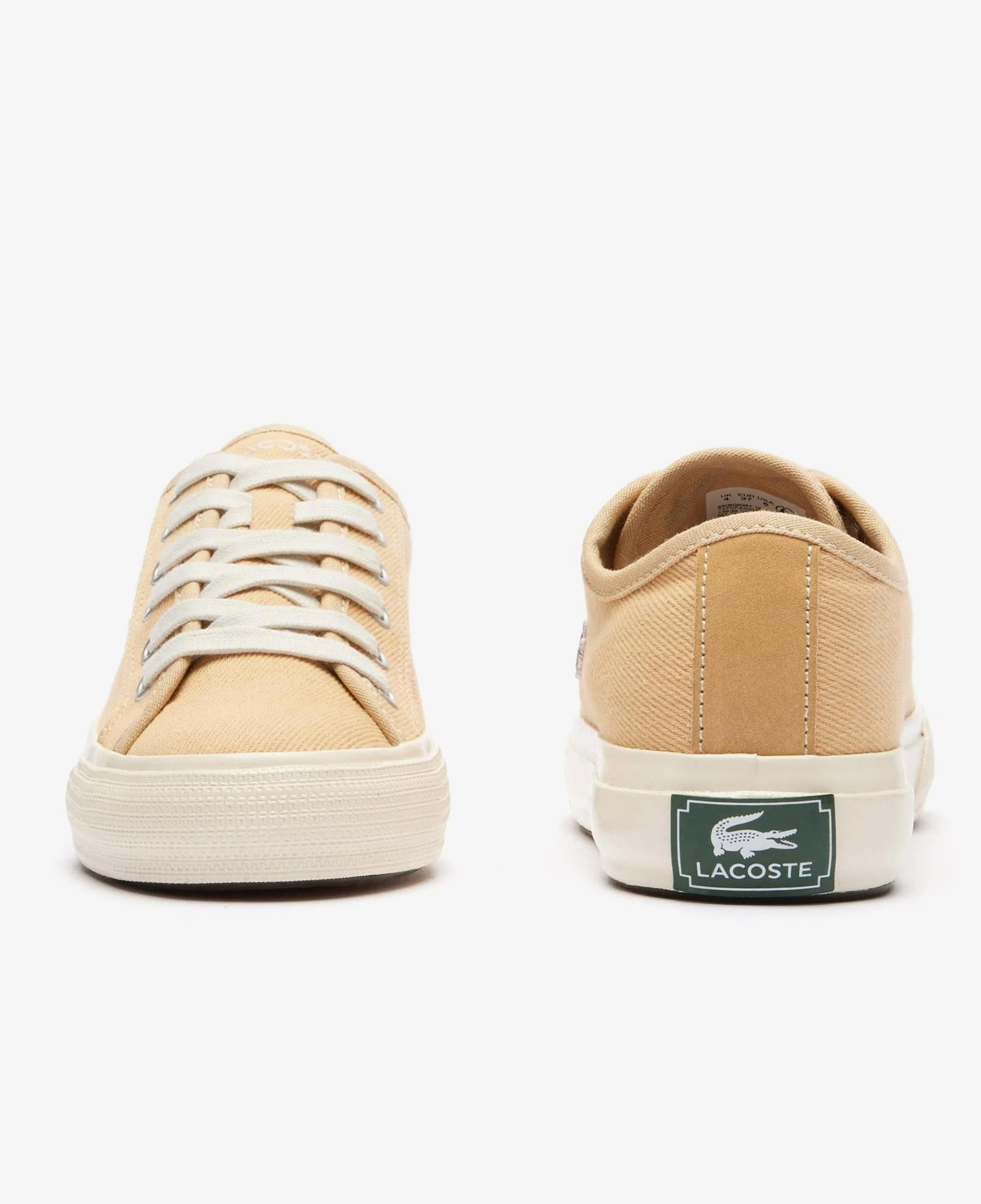 Lacoste Backcourt Kadın Bej Sneaker