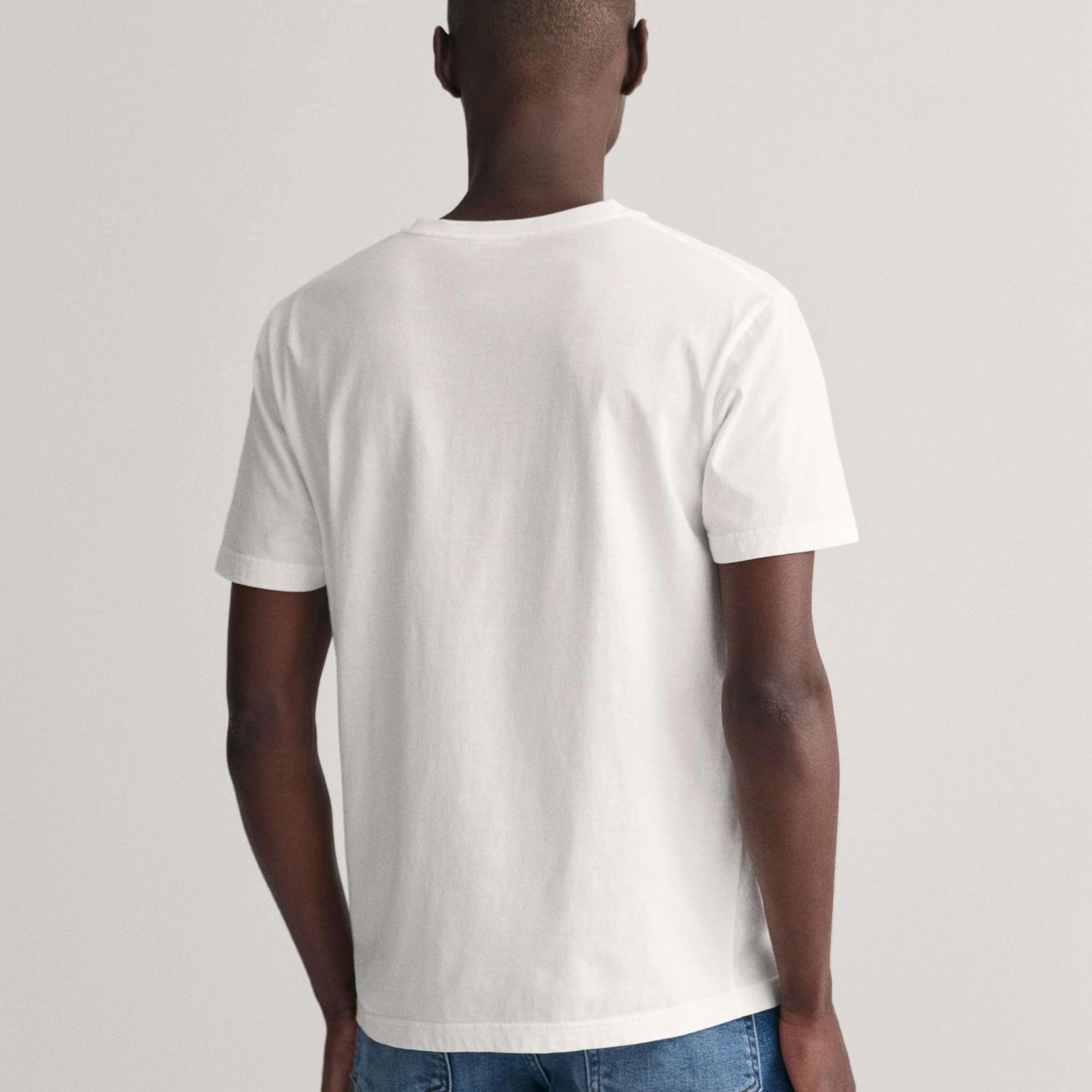 Gant Erkek Beyaz T-Shirt