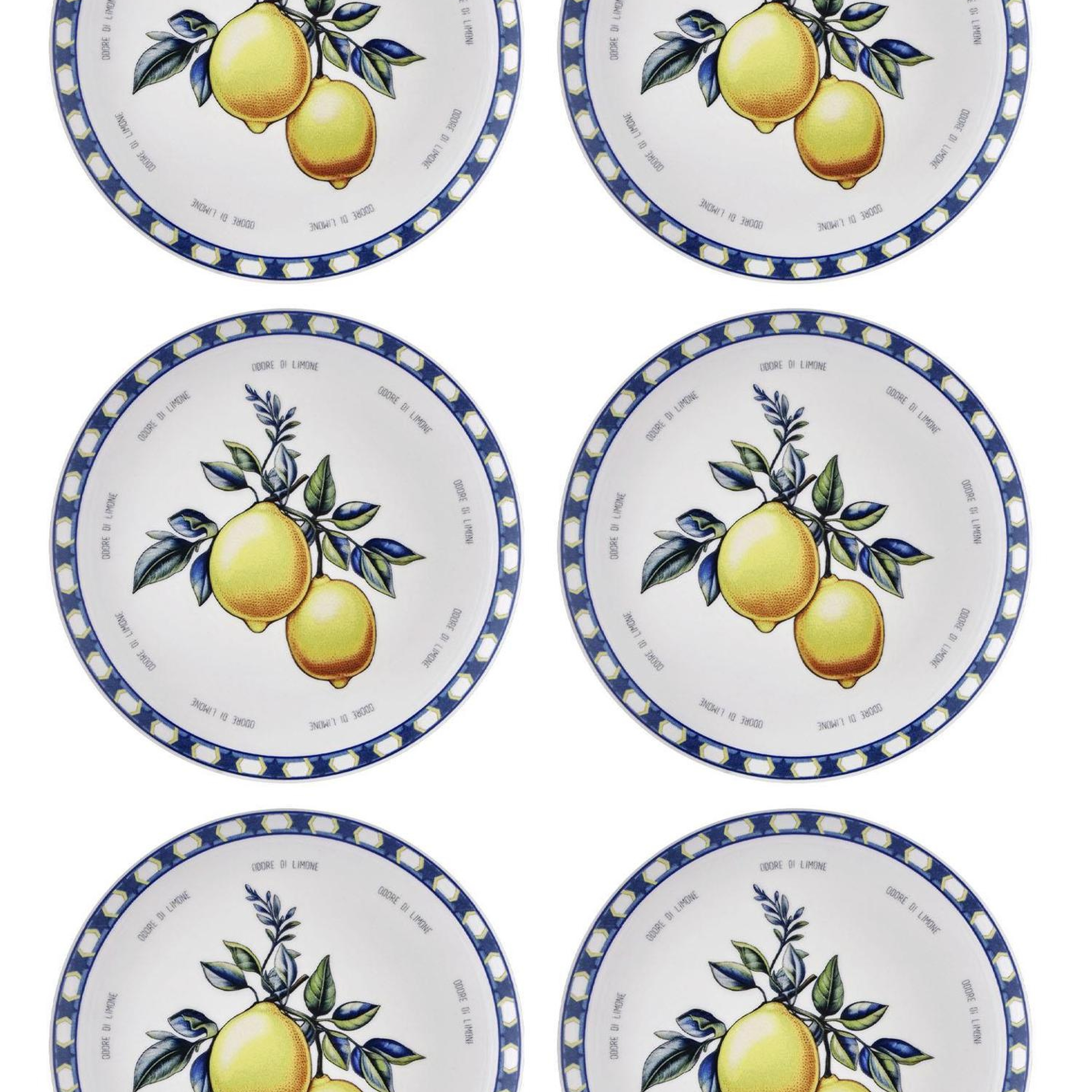 Odore Di Limone Servis Tabağı 6lı Set 26 cm ODL004