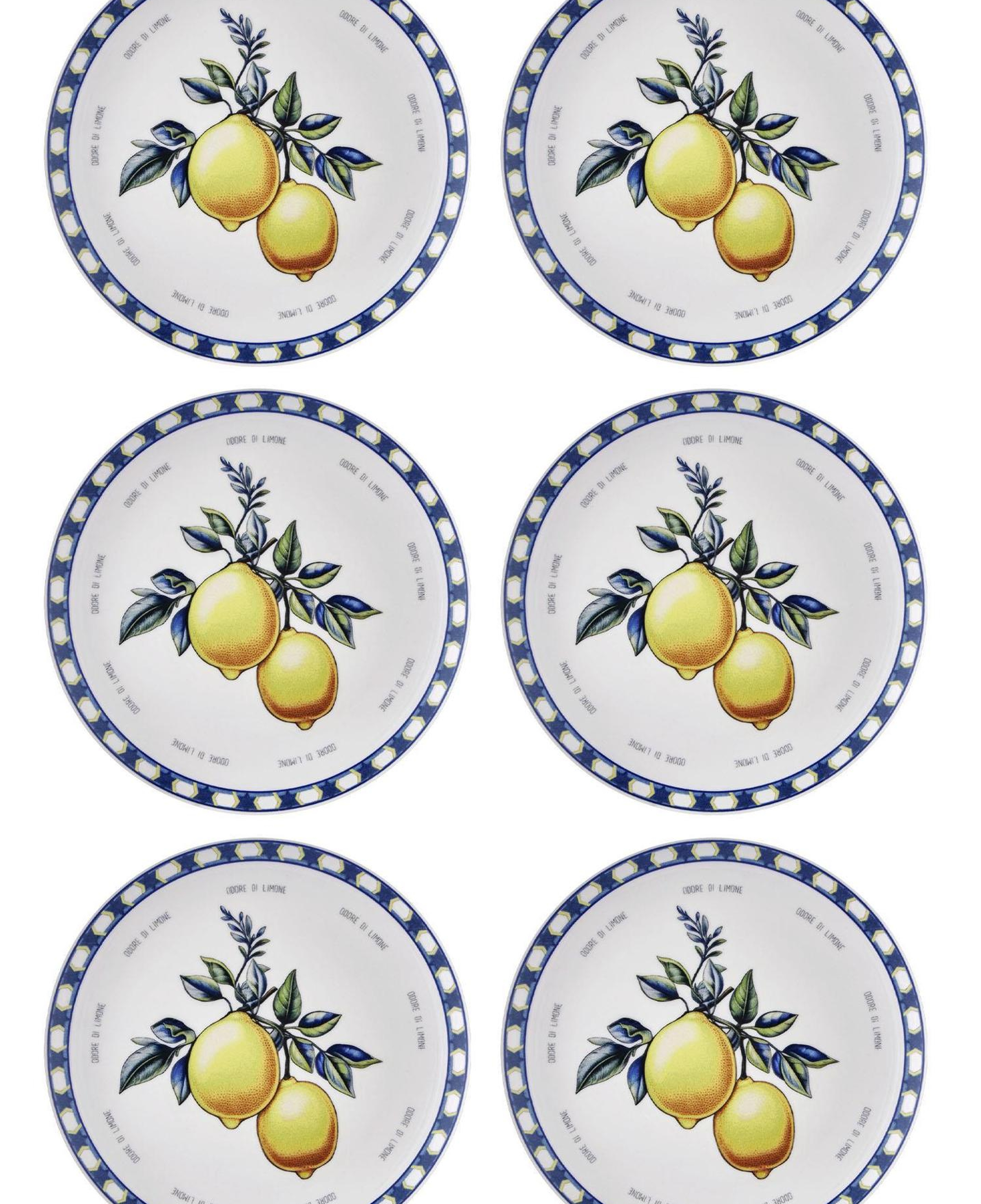 Odore Di Limone Servis Tabağı 6lı Set 26 cm ODL004