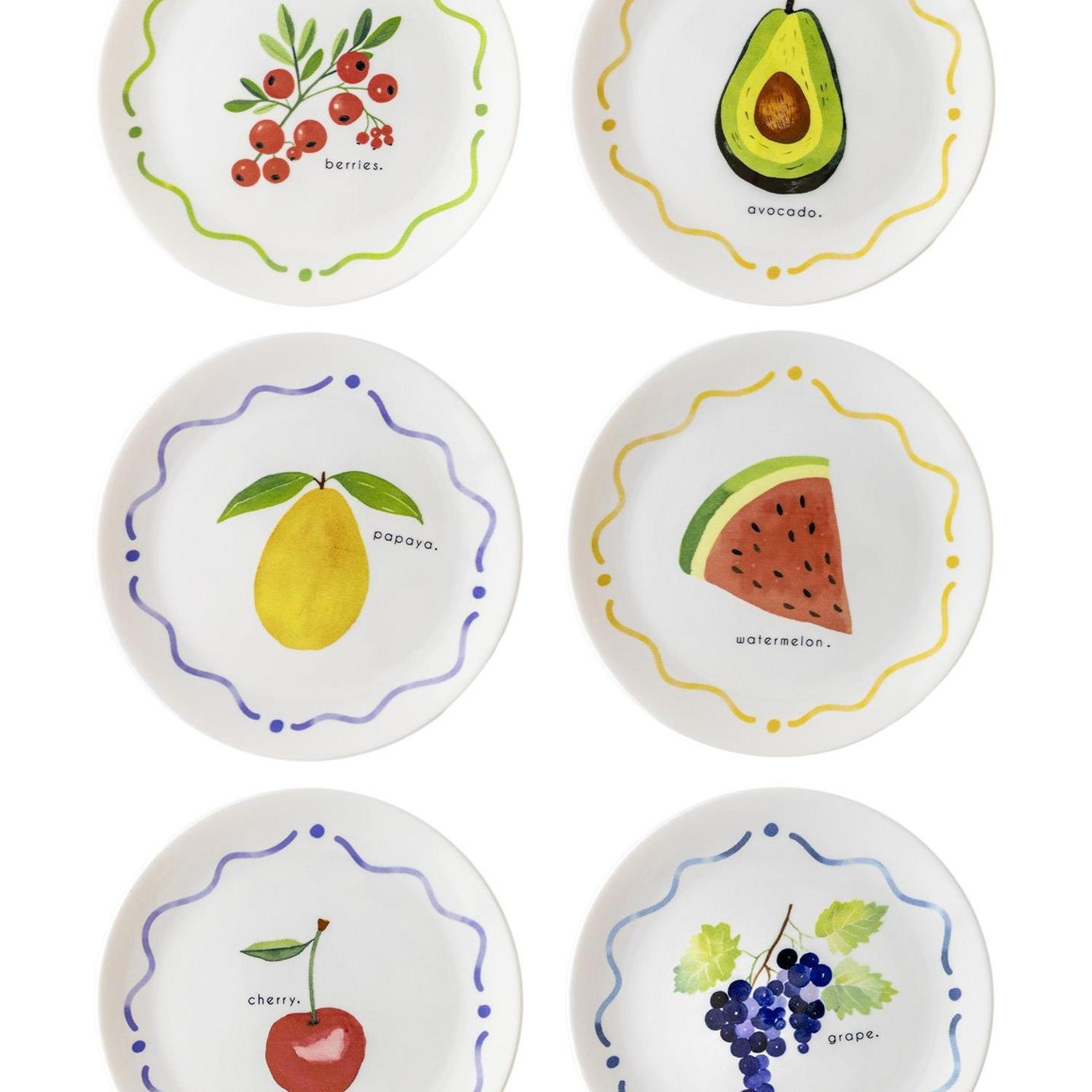 Furutta Pasta Tabağı 6lı Set 19 cm