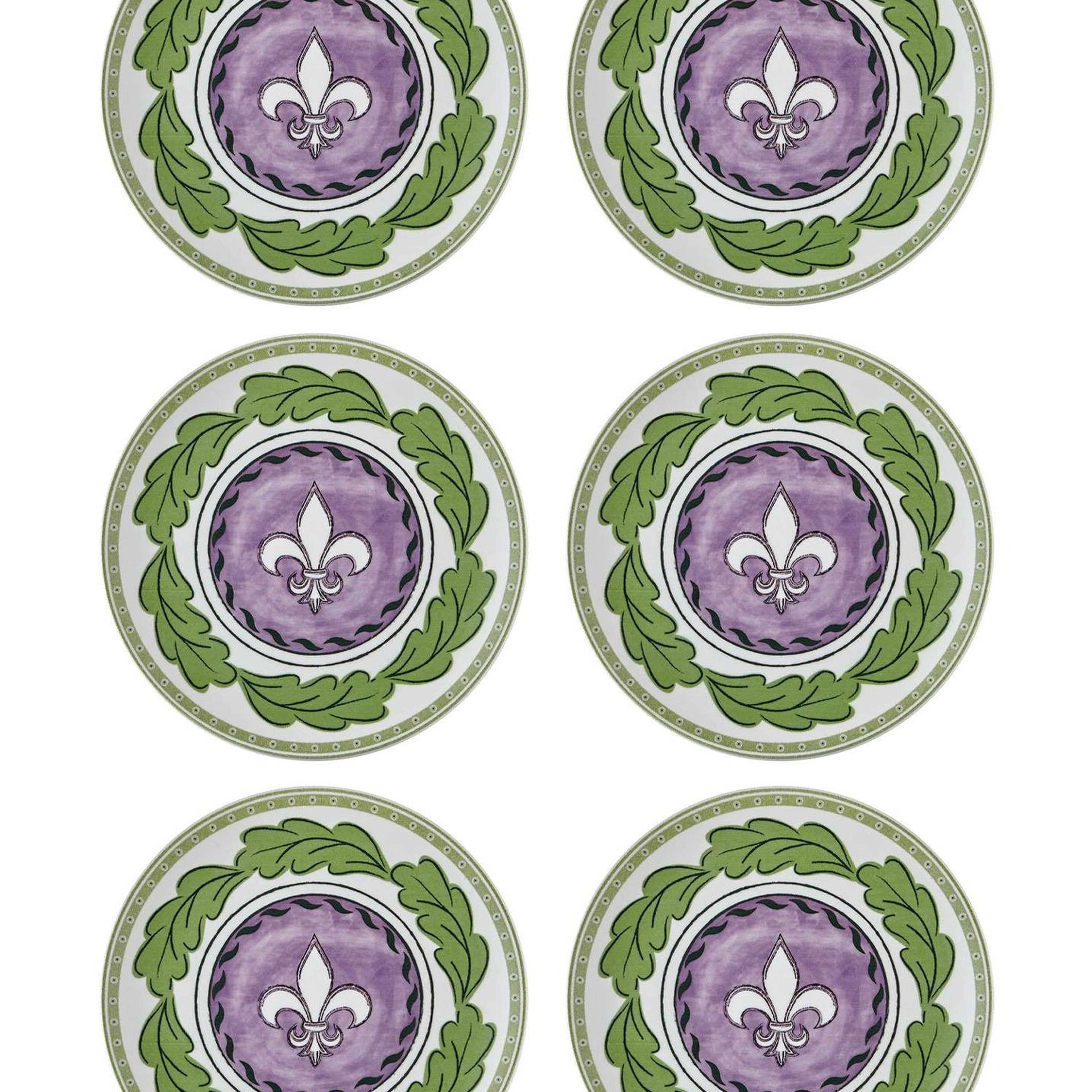 Provence Lavanta Pasta Tabağı 6lı Set 19 cm PRC001