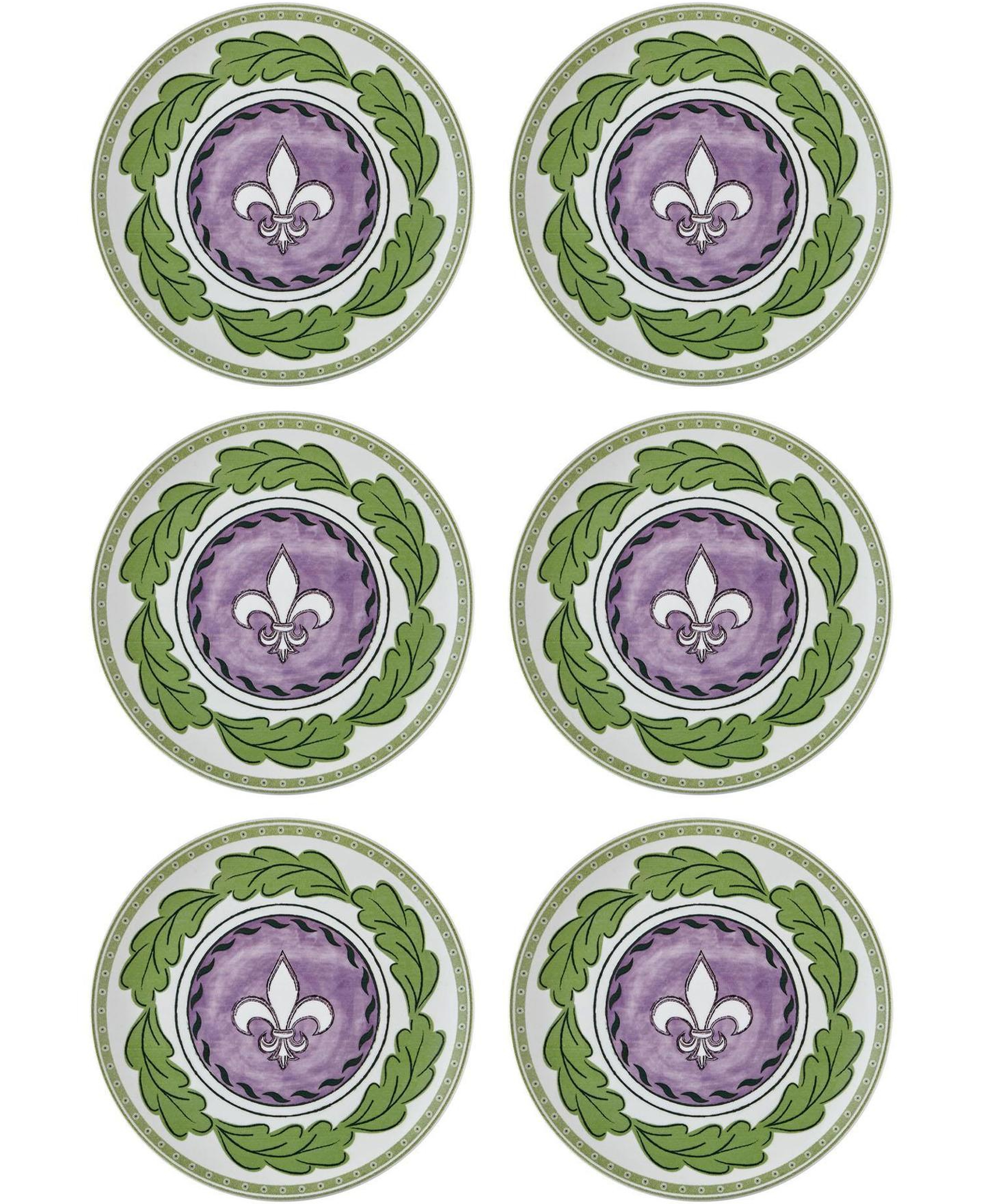 Provence Lavanta Pasta Tabağı 6lı Set 19 cm PRC001