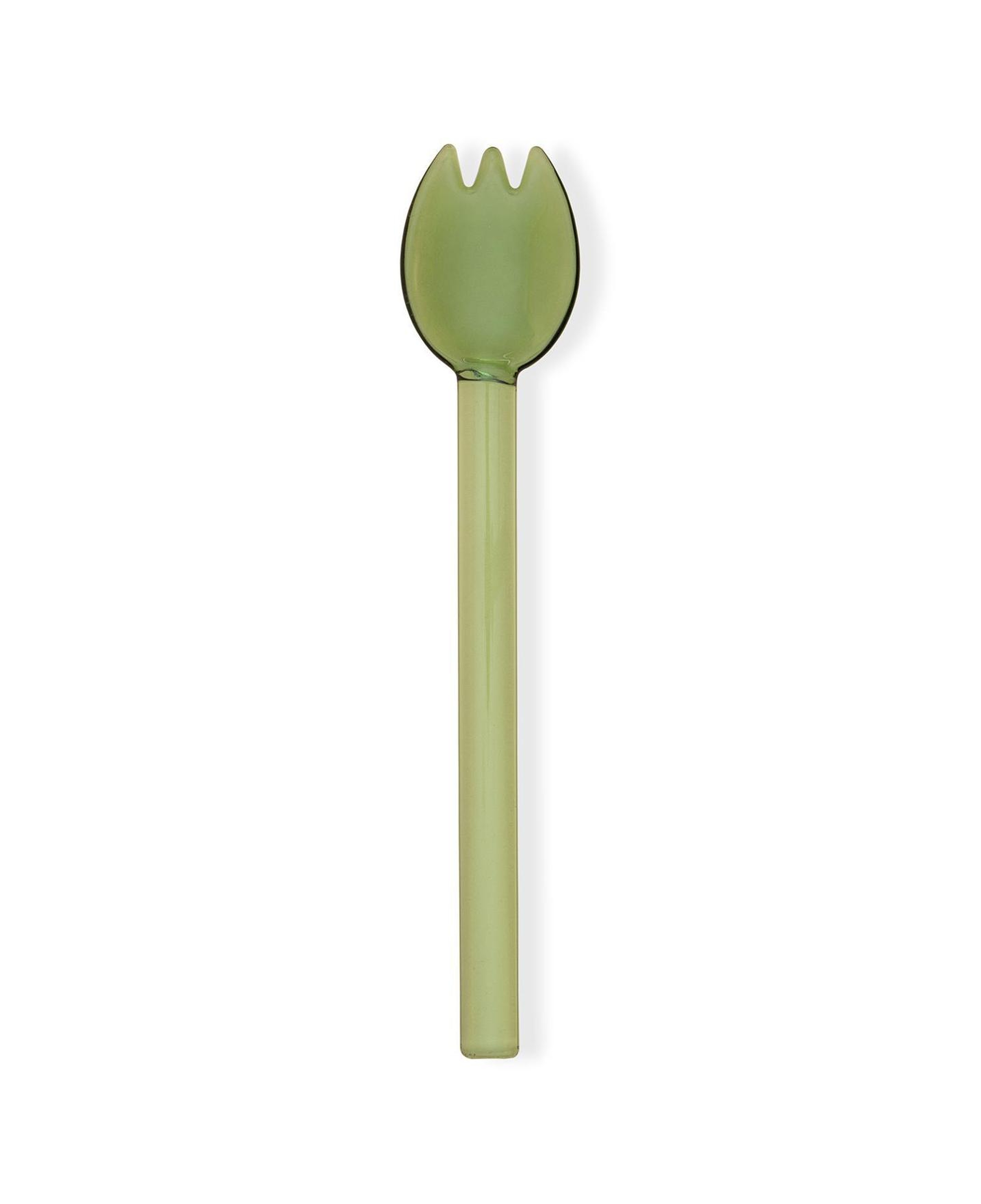 Abiete Dondurma ve Tatlı Kaşığı Yeşil 6lı Set