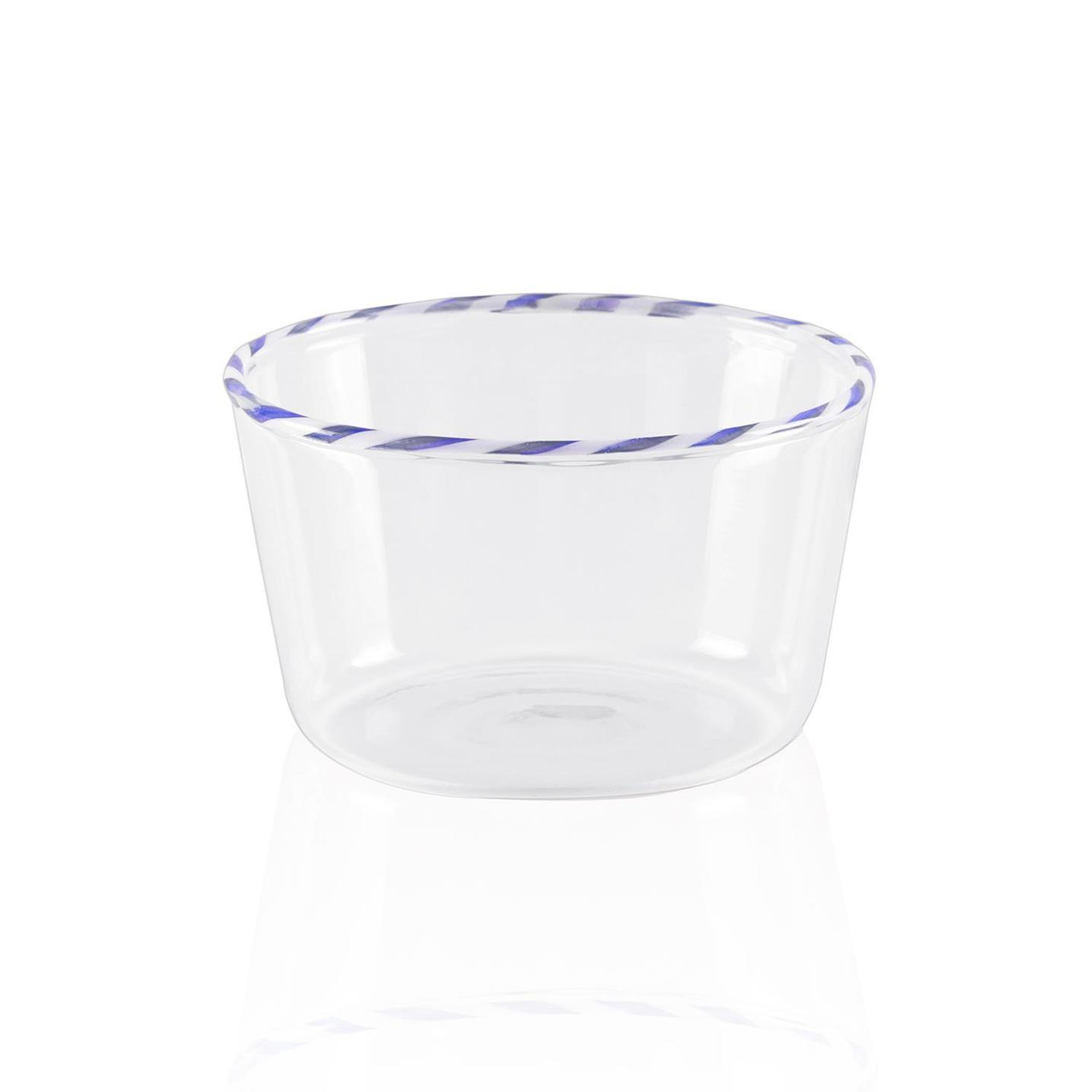 Simple Dondurmalık Tatlı Sunum Kasesi Mavi 150 ml