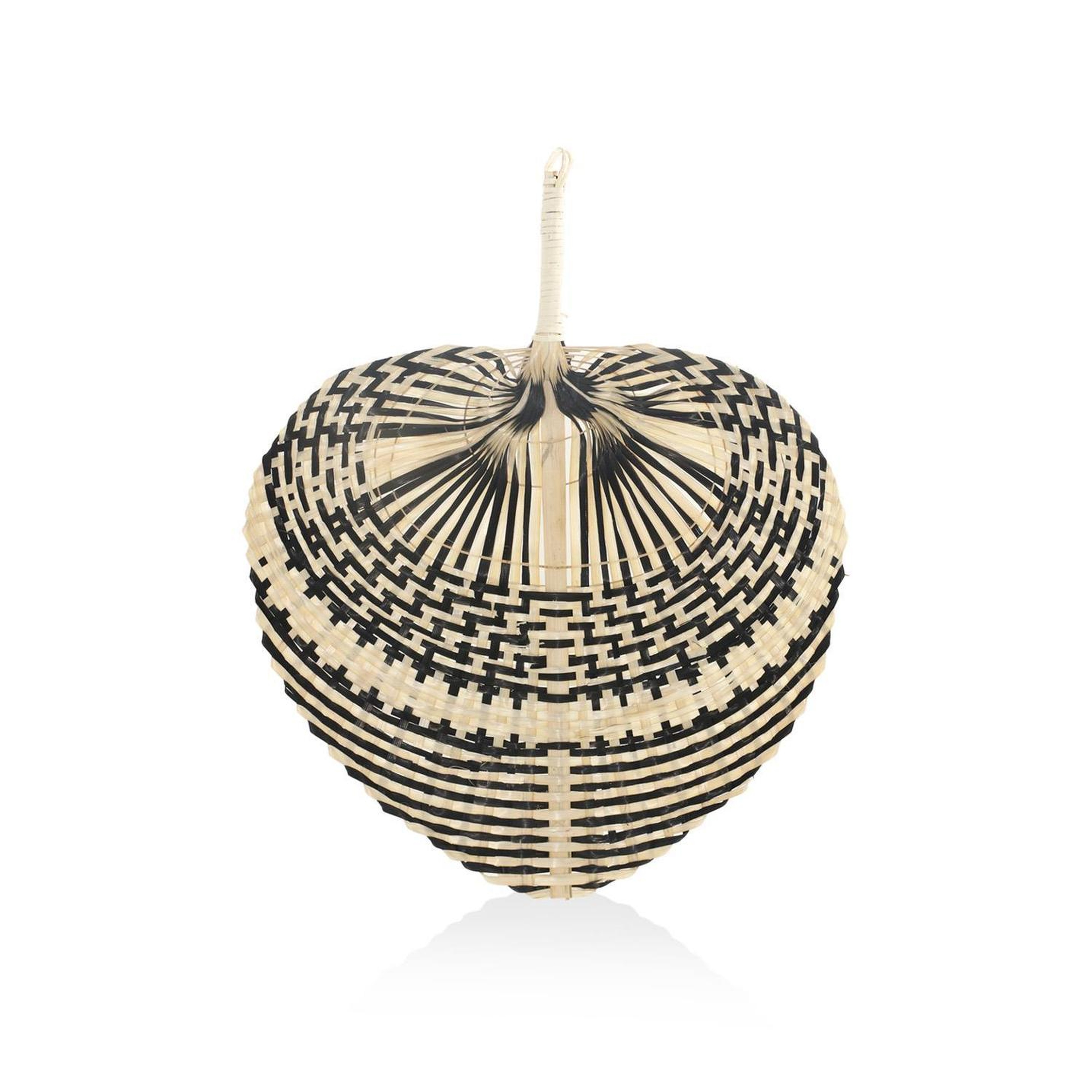 Dekoratif Bambu Duvar Dekoru Siyah 2x29x39 cm
