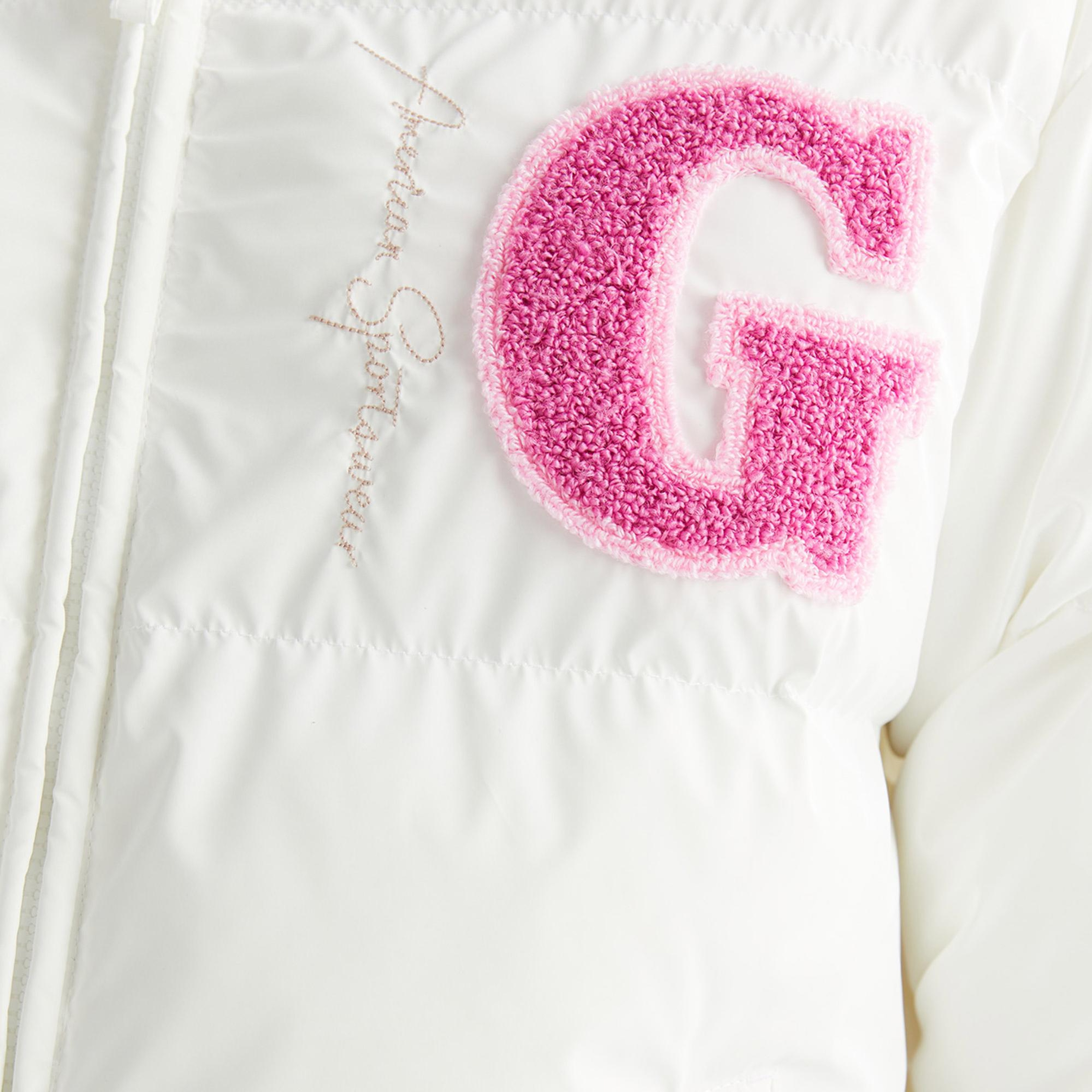 GANT Kadın Krem Hakim Yaka Logolu Bomber Ceket