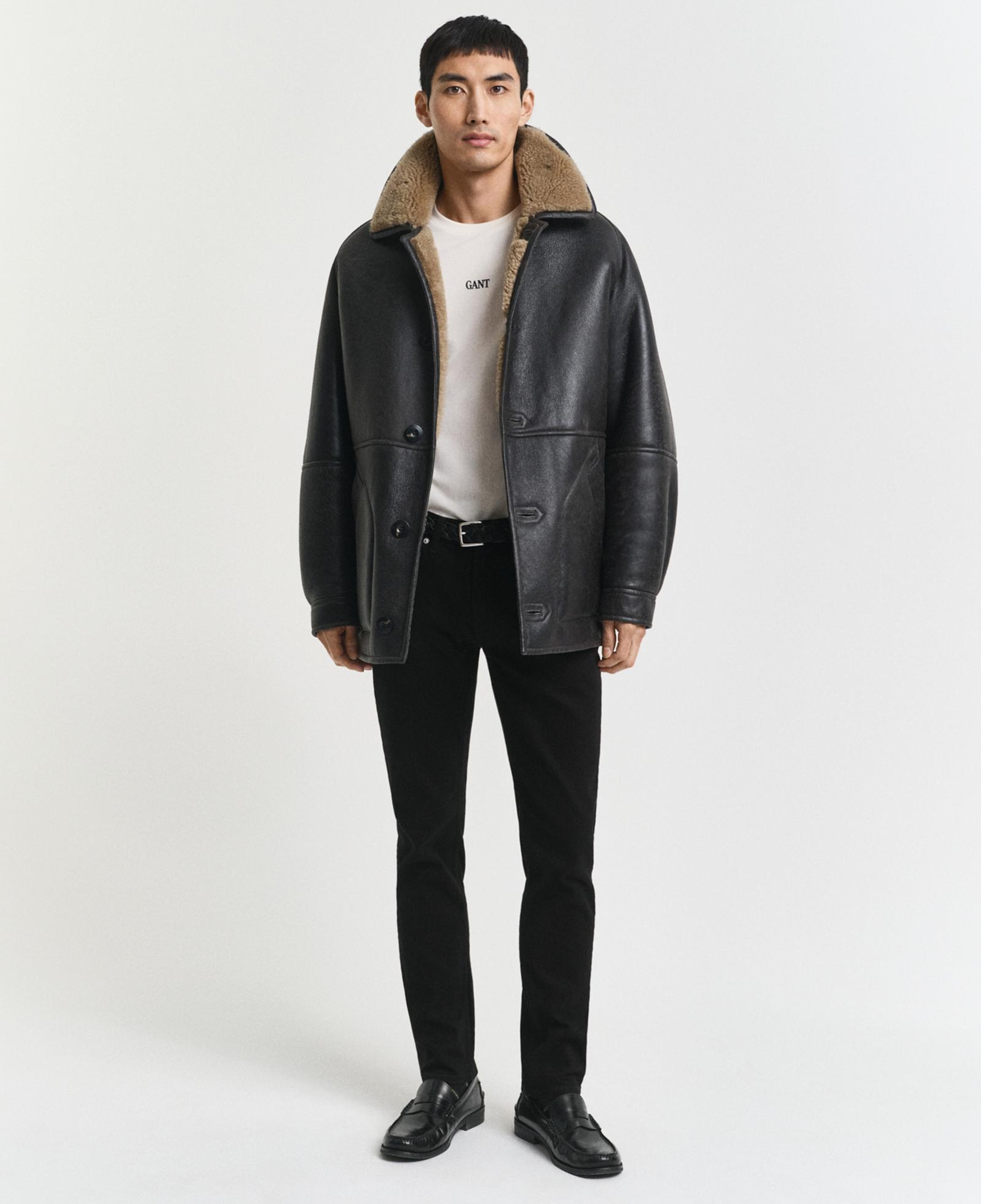 GANT Erkek Siyah Slim Fit Stay Black Jean