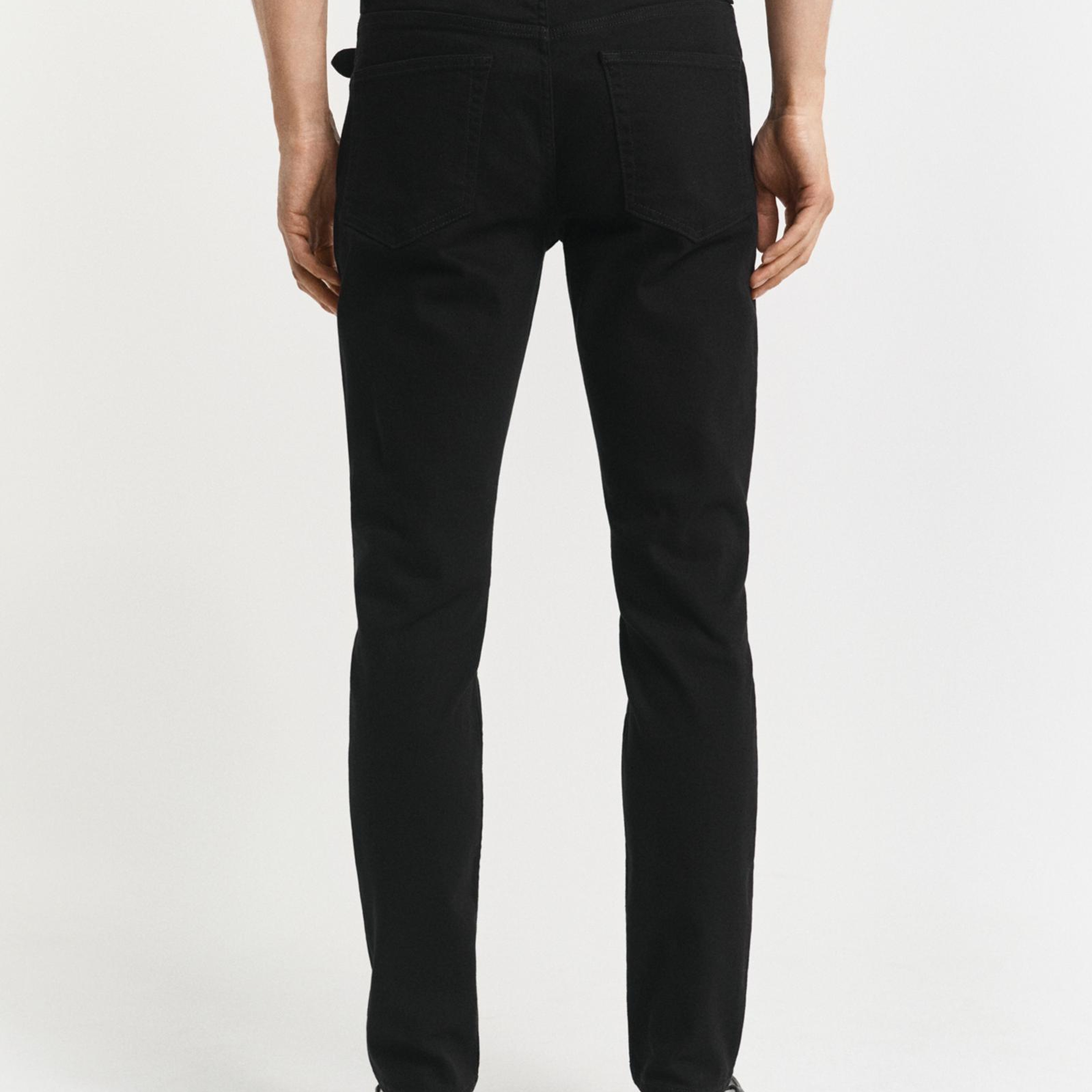 GANT Erkek Siyah Slim Fit Stay Black Jean