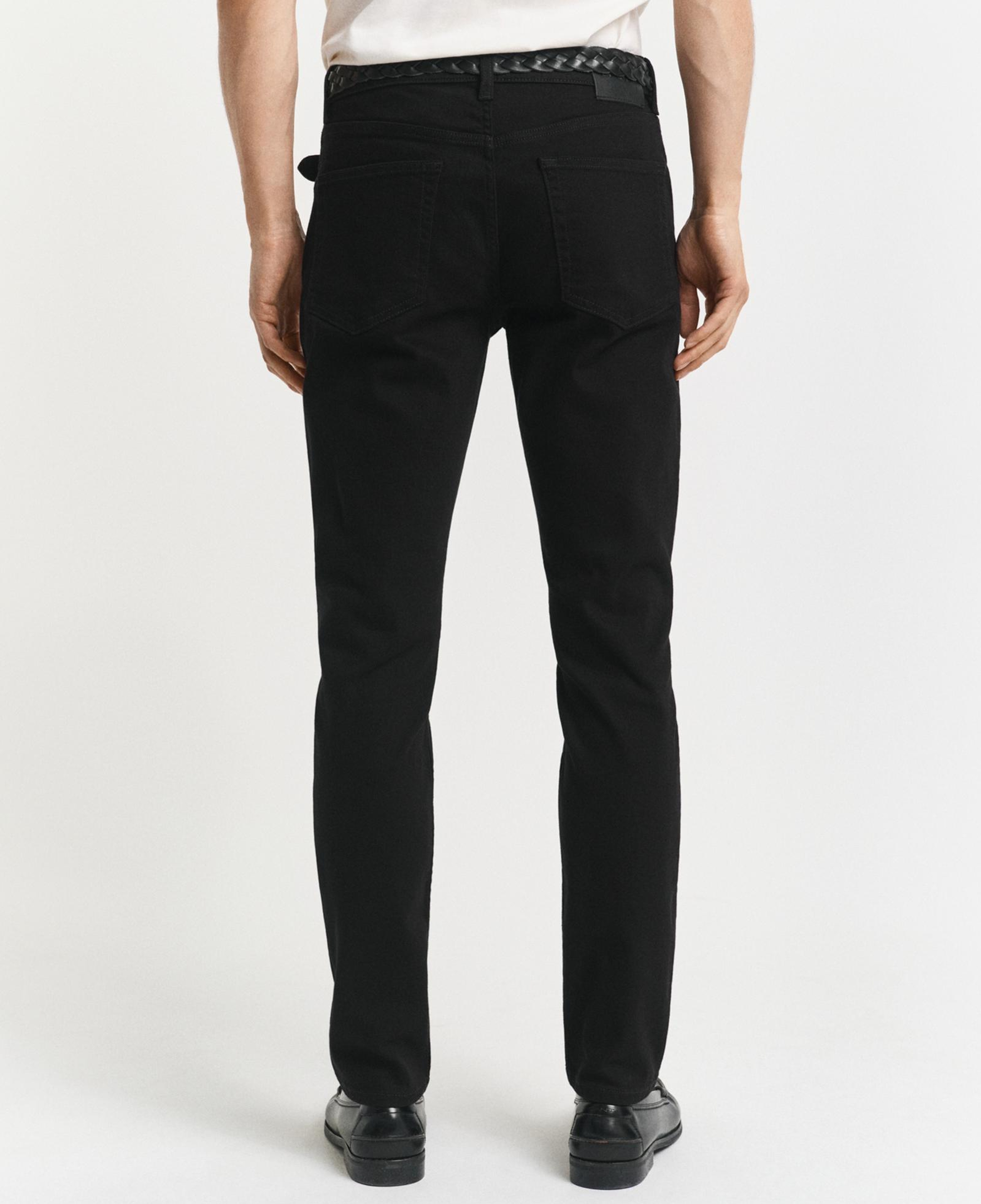 GANT Erkek Siyah Slim Fit Stay Black Jean