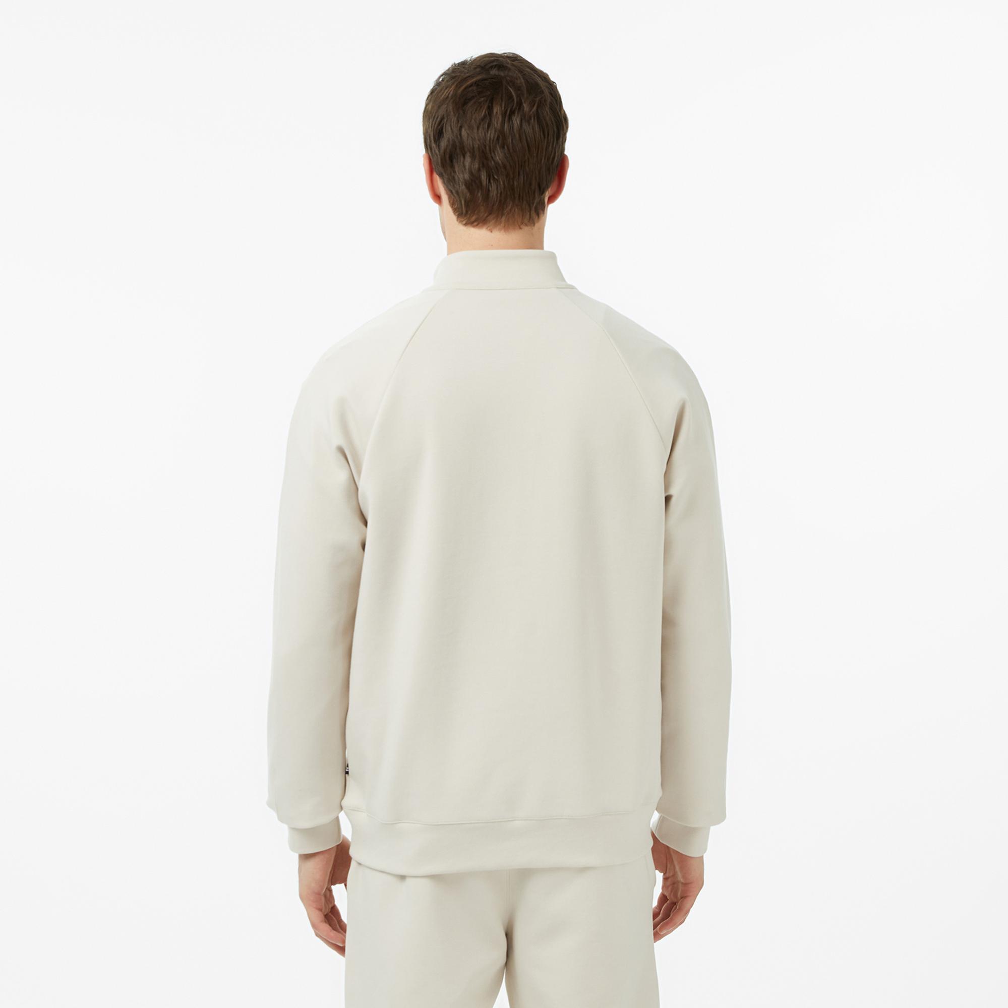 Nautica Erkek Bej Regular Fit Sweatshirt