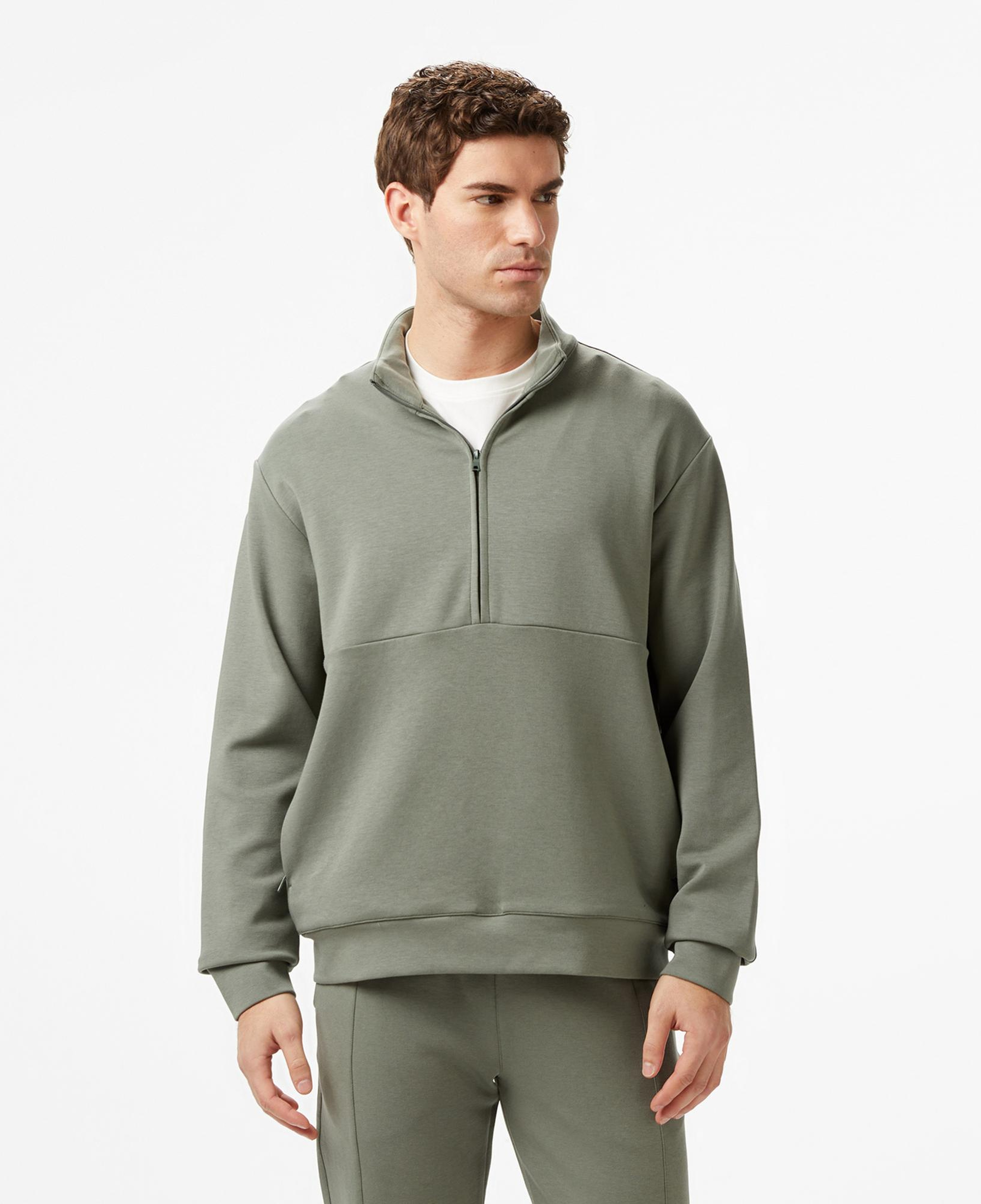 Nautica Erkek Yeşil Regular Fit Sweatshirt
