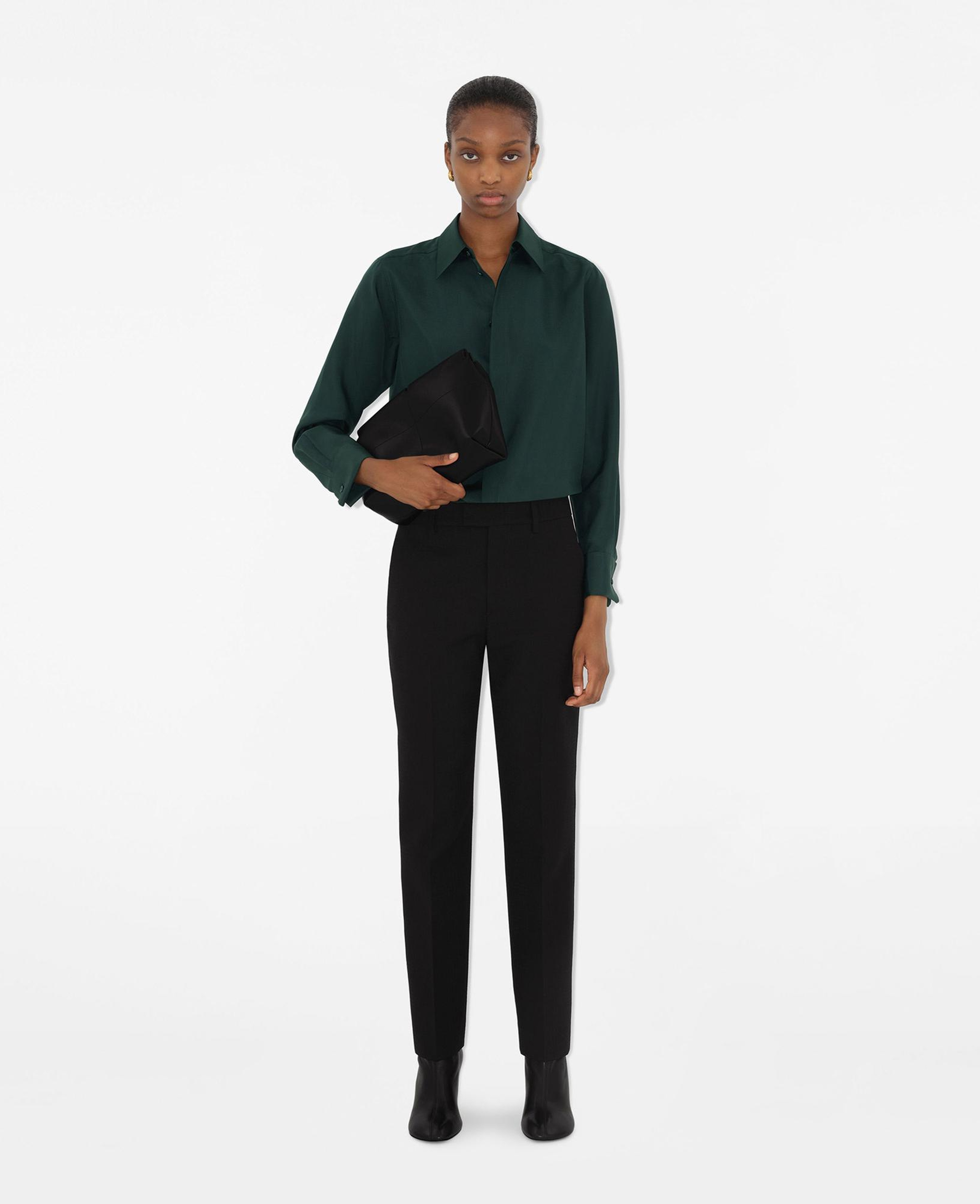 Burberry Soft Snip Clutch Kadın Siyah Çanta