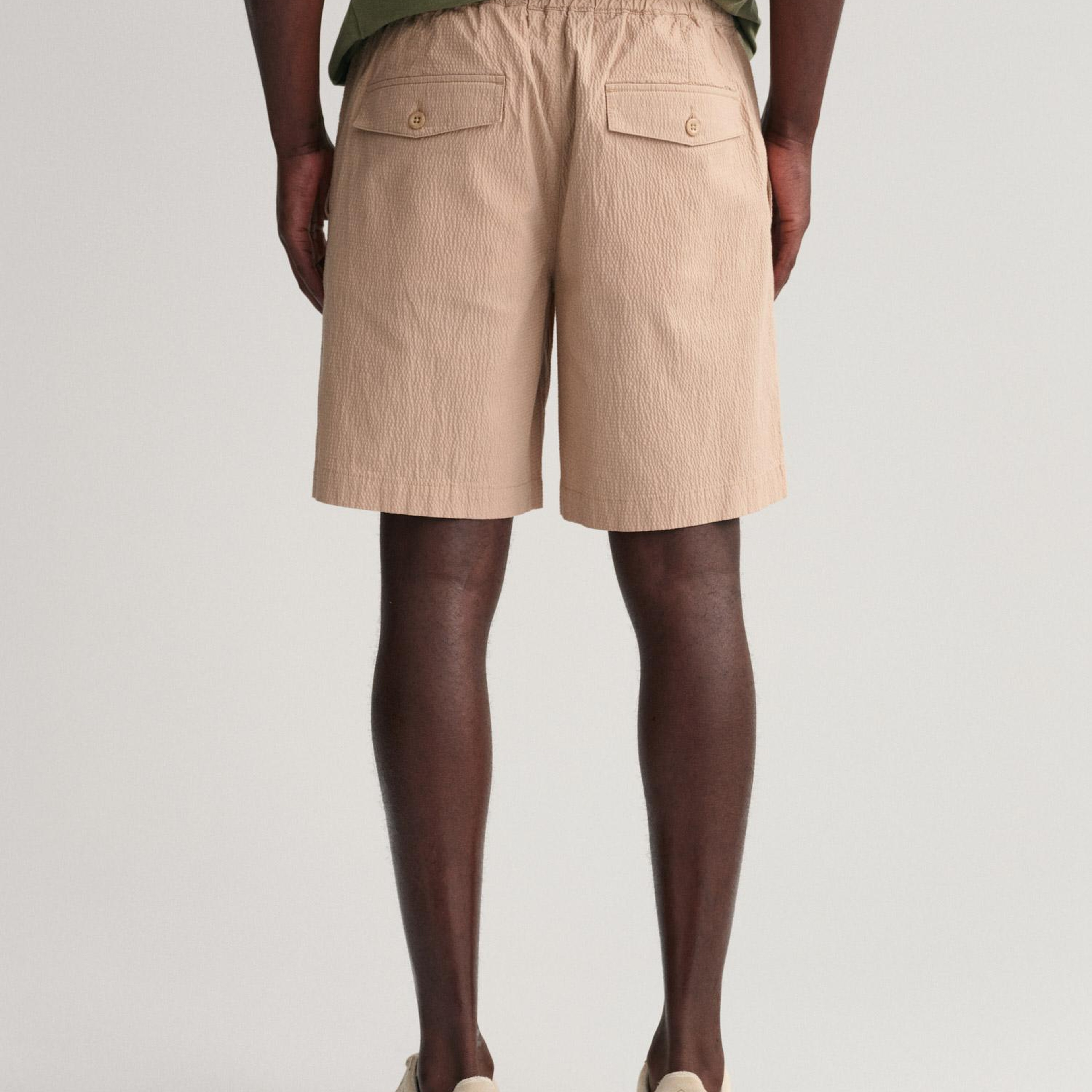 GANT Erkek Bej Regular Fit Şort