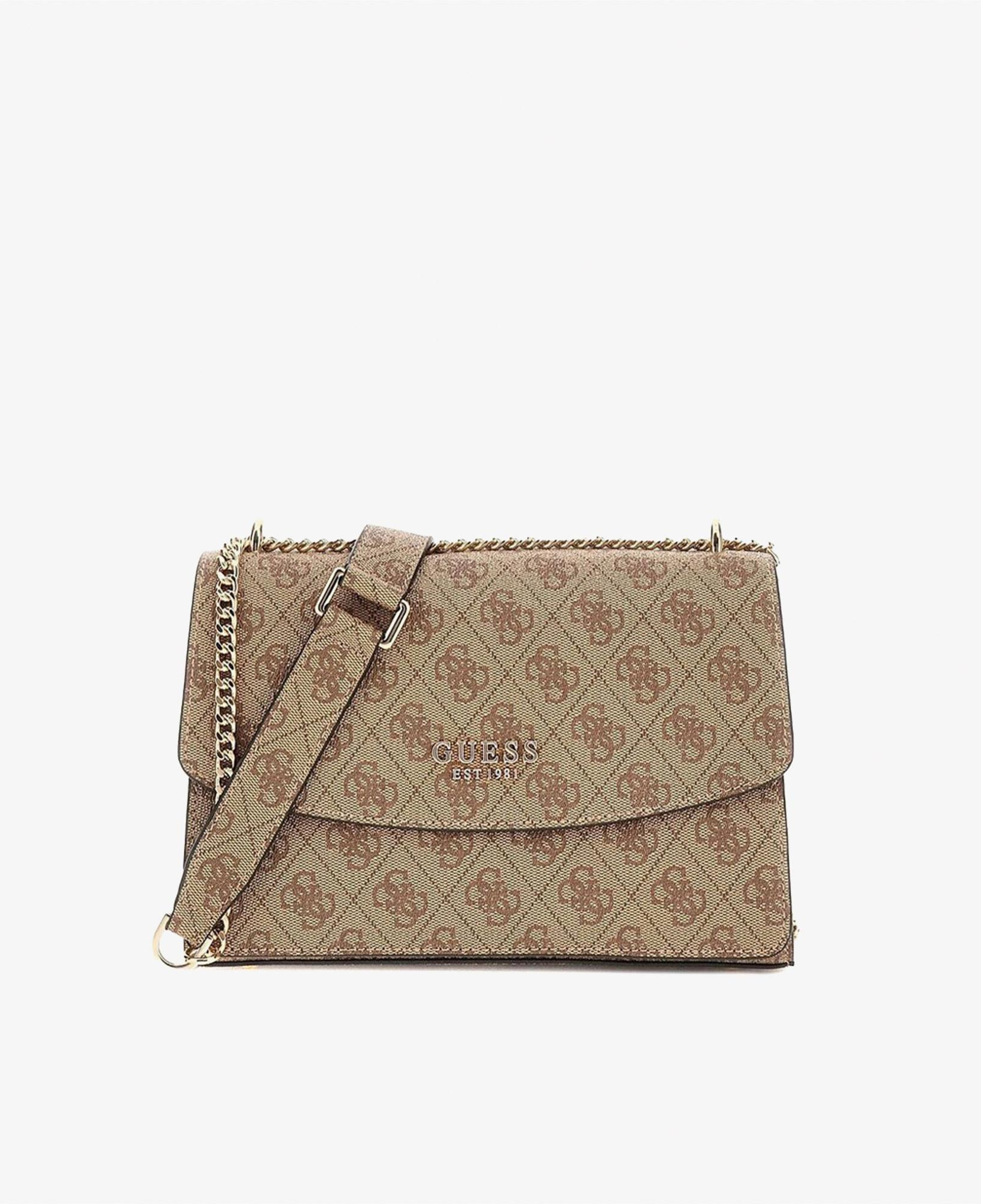 Guess Access Kadın Kahverengi Omuz Çantası