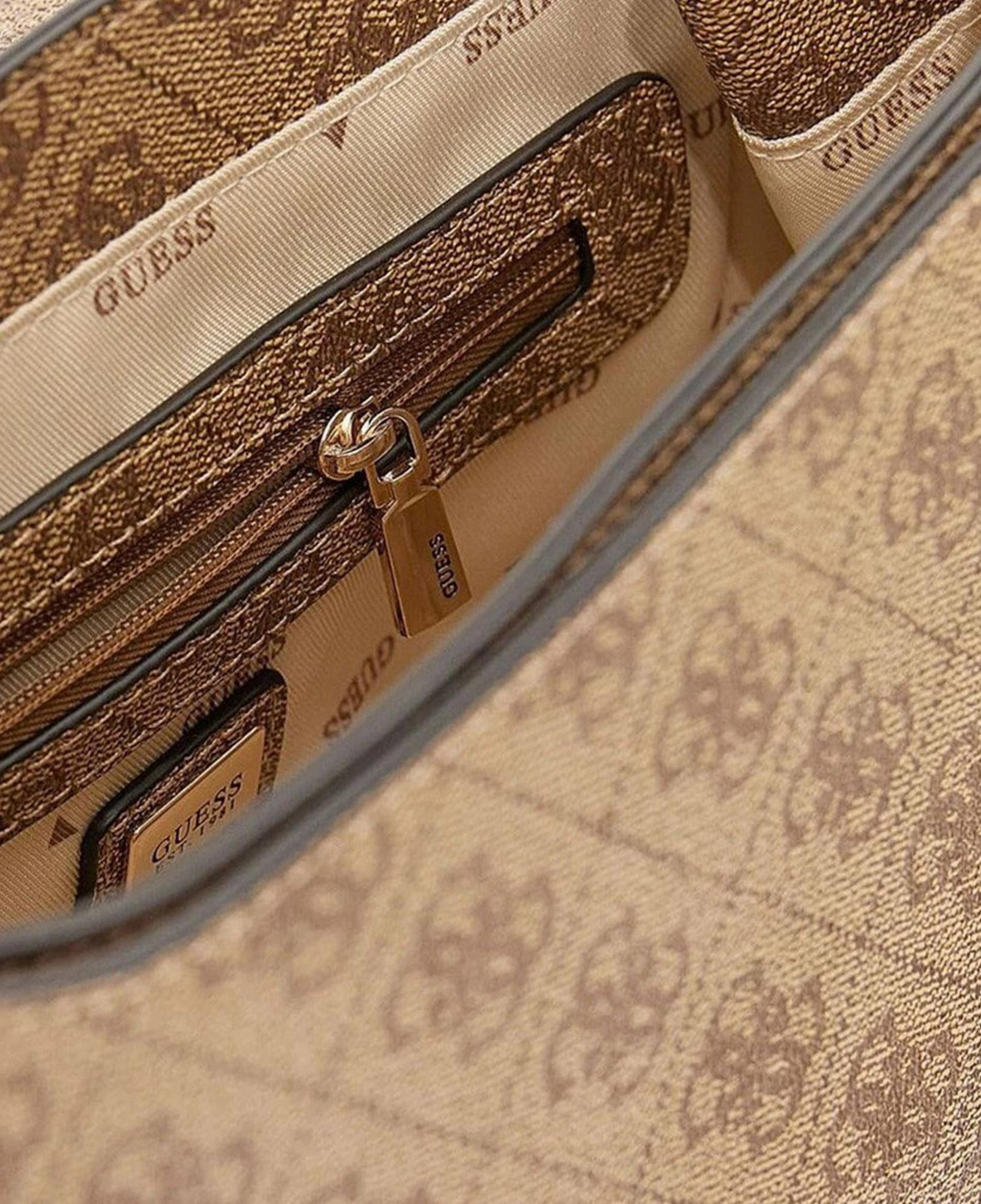 Guess Access Kadın Kahverengi Omuz Çantası