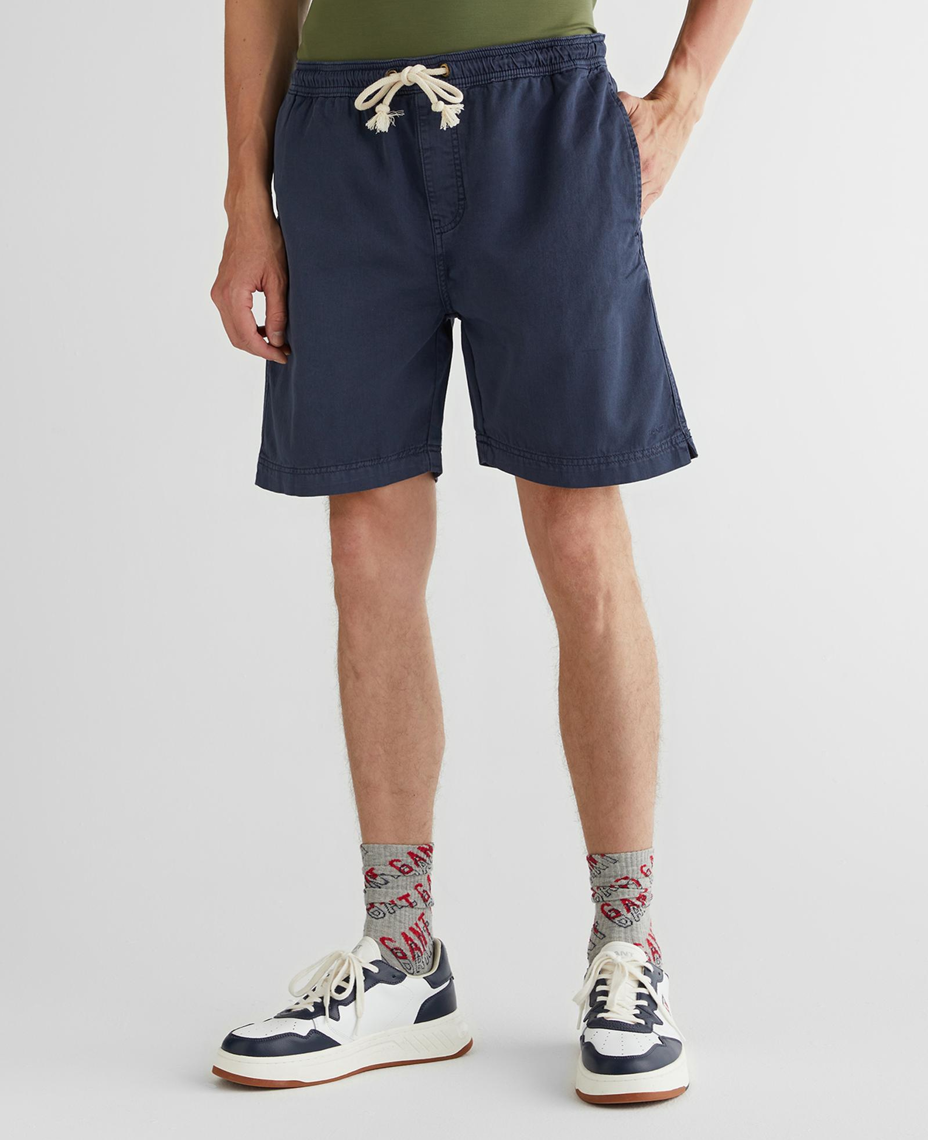 GANT Erkek Lacivert Regular Fit Şort