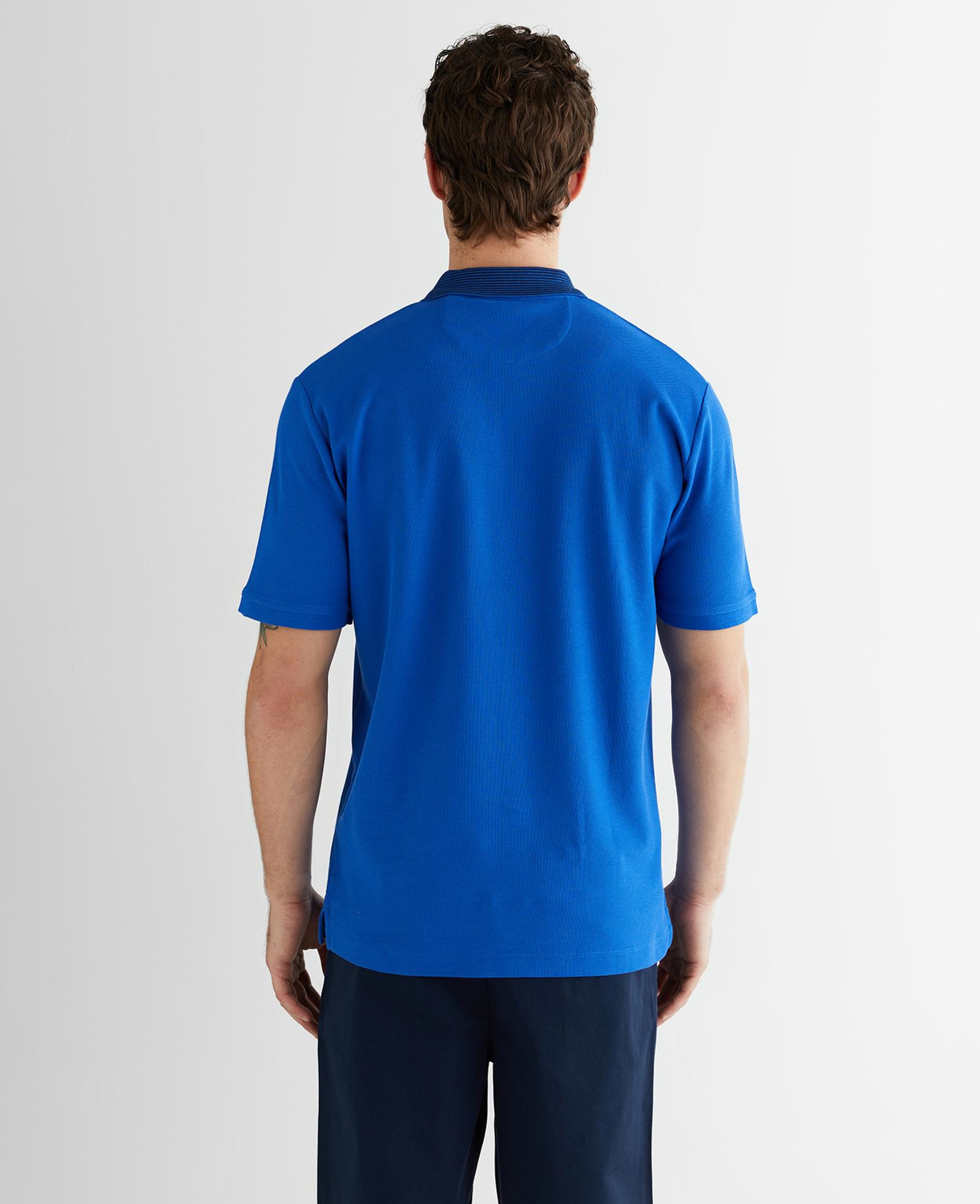 GANT Erkek Lacivert Regular Fit Polo