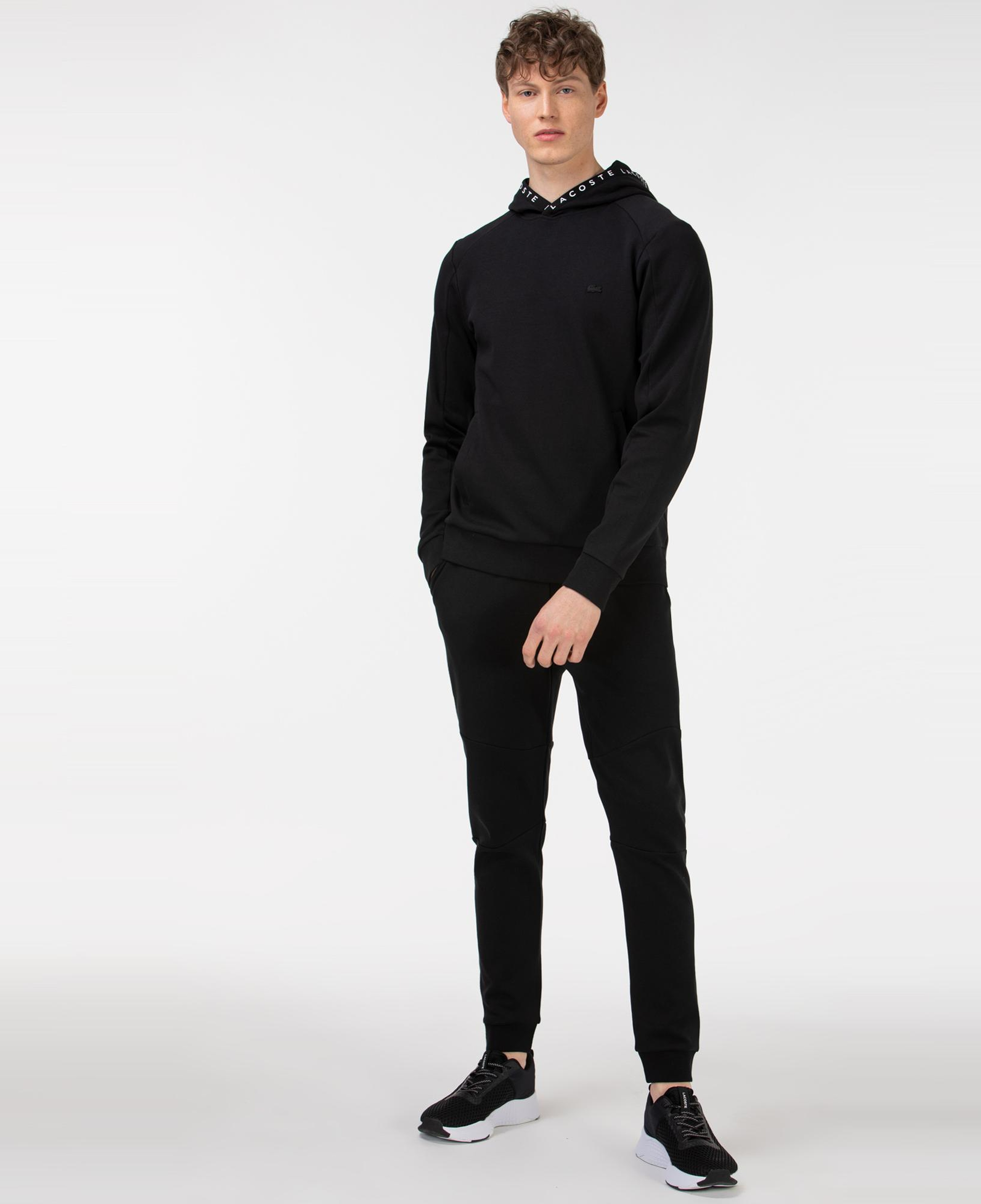 Erkek Regular Fit Siyah Eşofman Altı