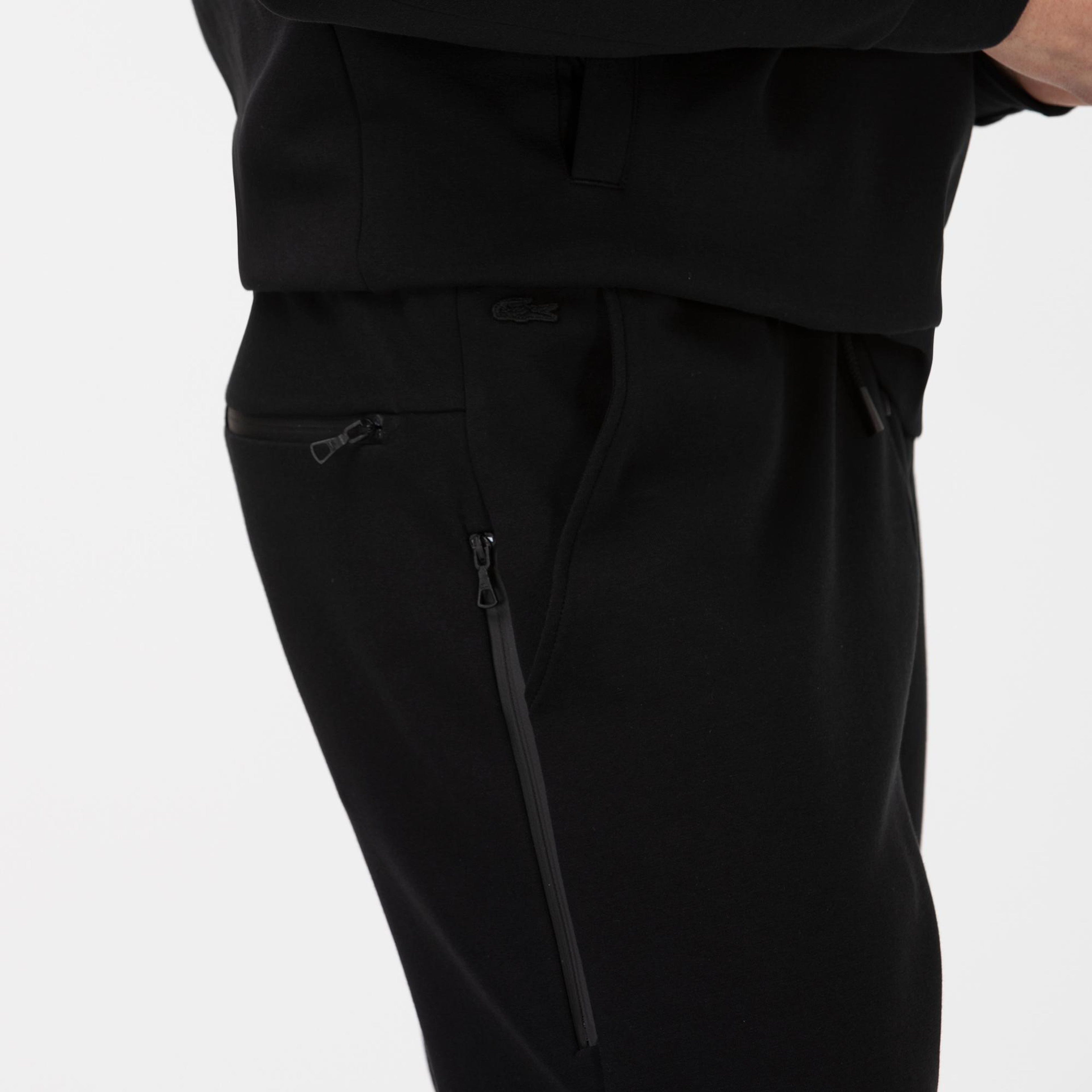 Erkek Regular Fit Siyah Eşofman Altı