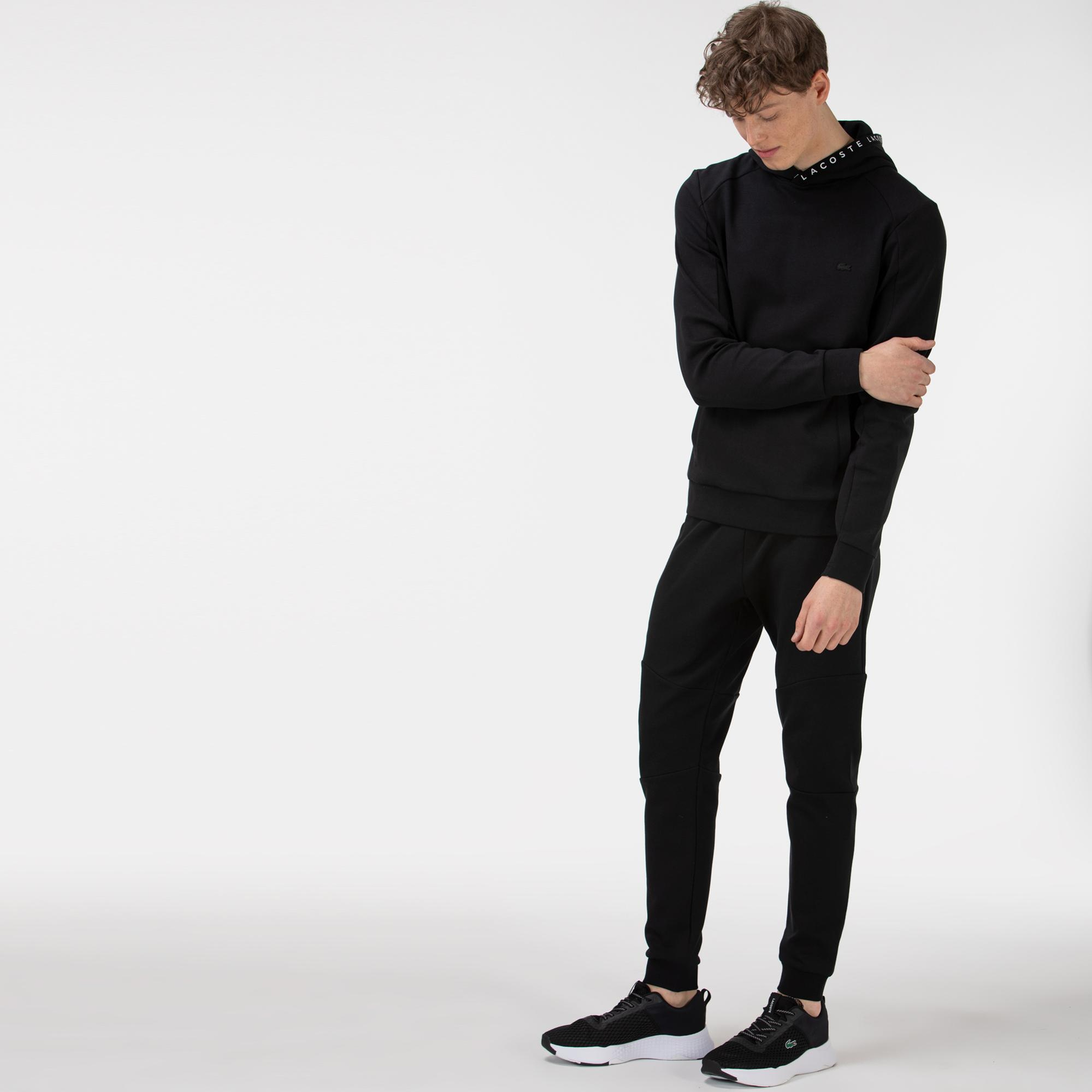 Erkek Regular Fit Siyah Eşofman Altı