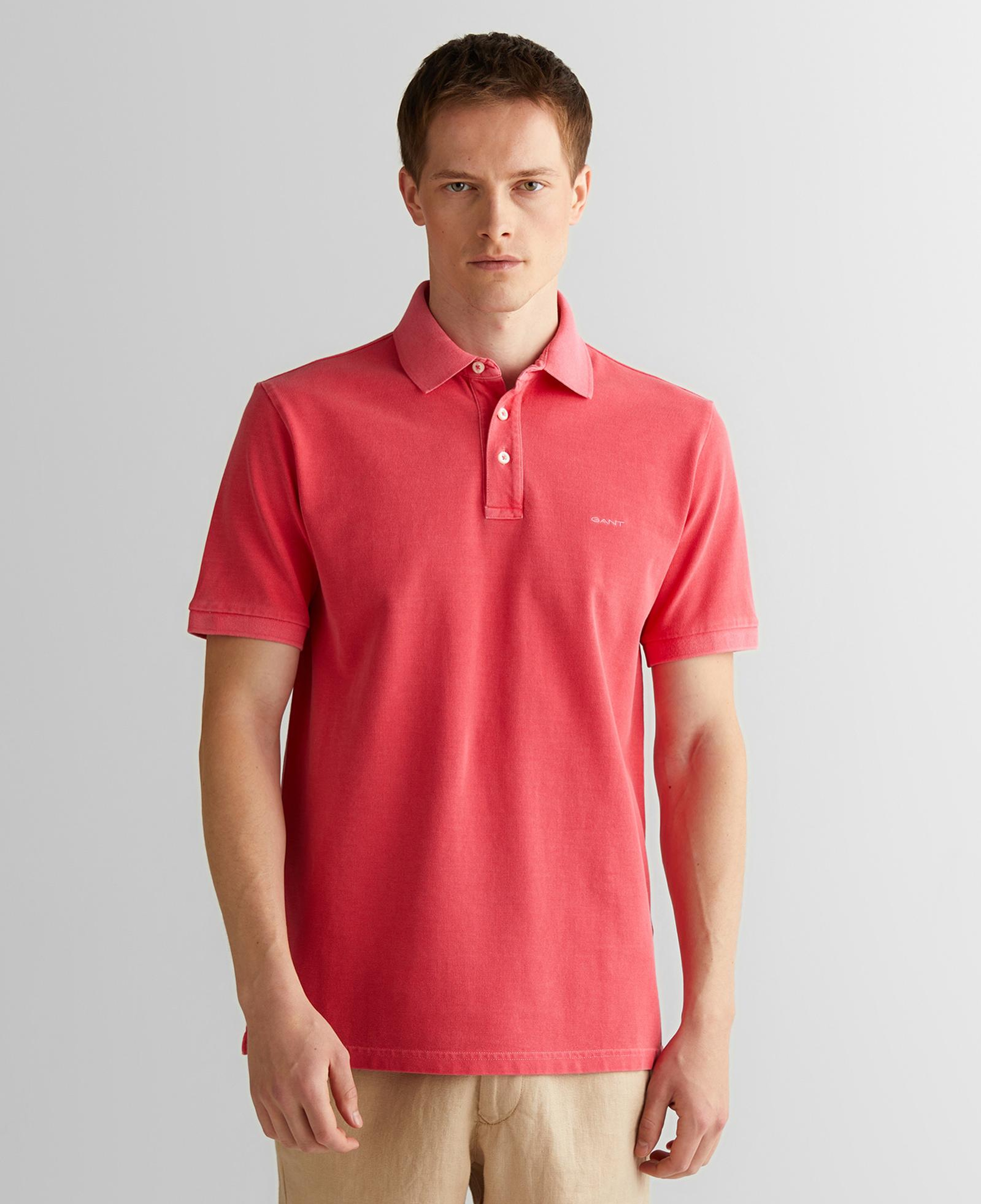 GANT Erkek Kırmızı Regular Fit Polo