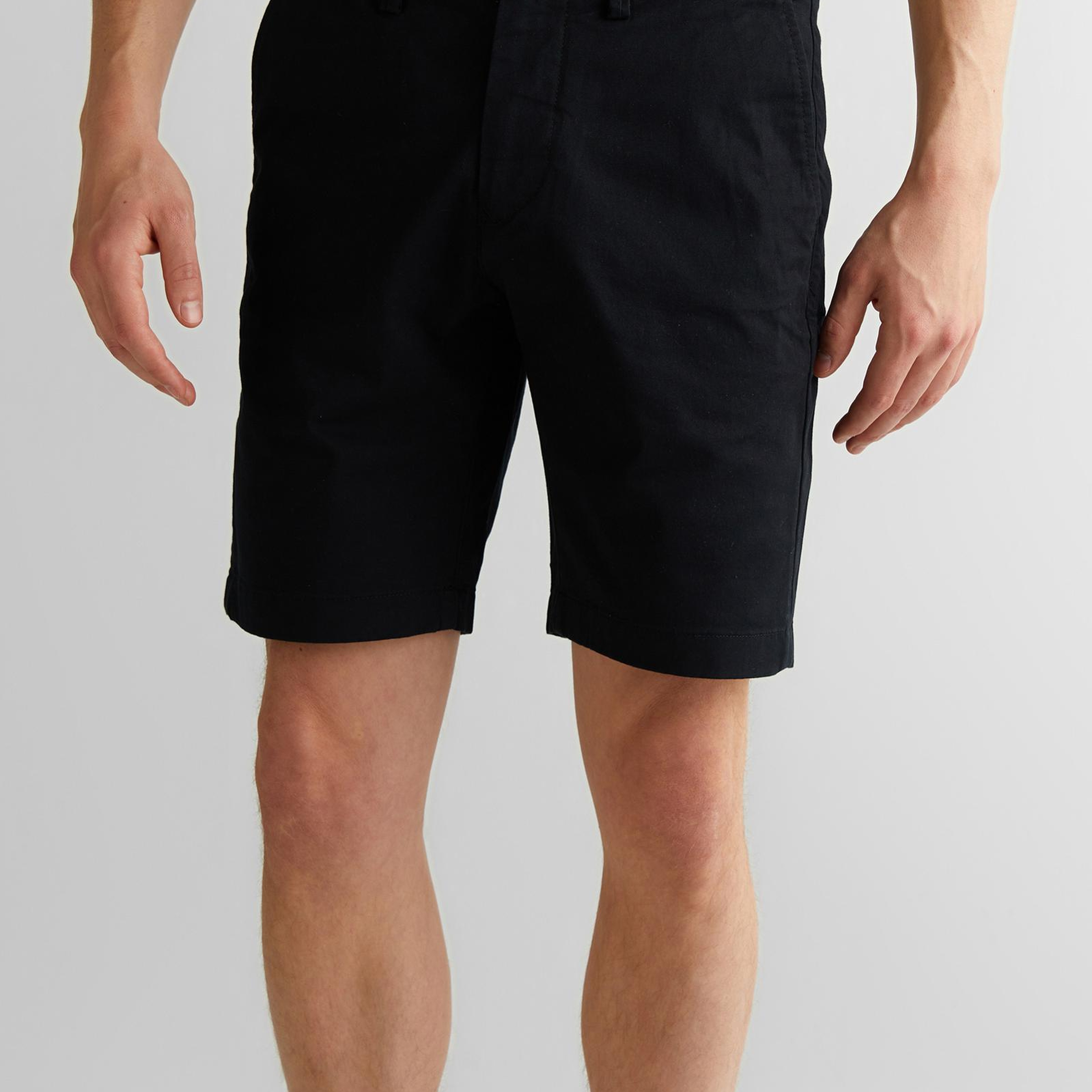 GANT Erkek Siyah Slim Fit Şort