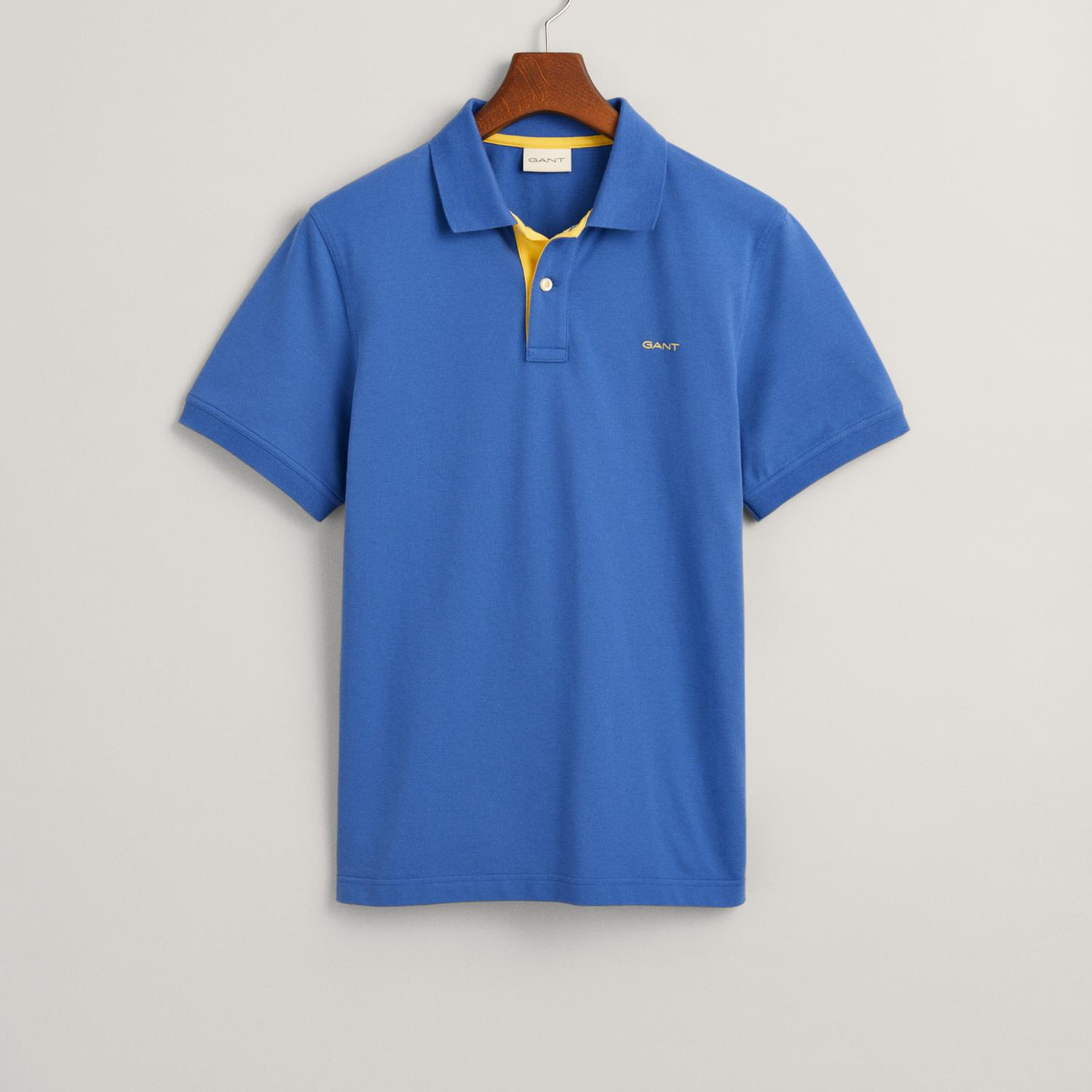GANT Erkek Mavi Regular Fit Polo