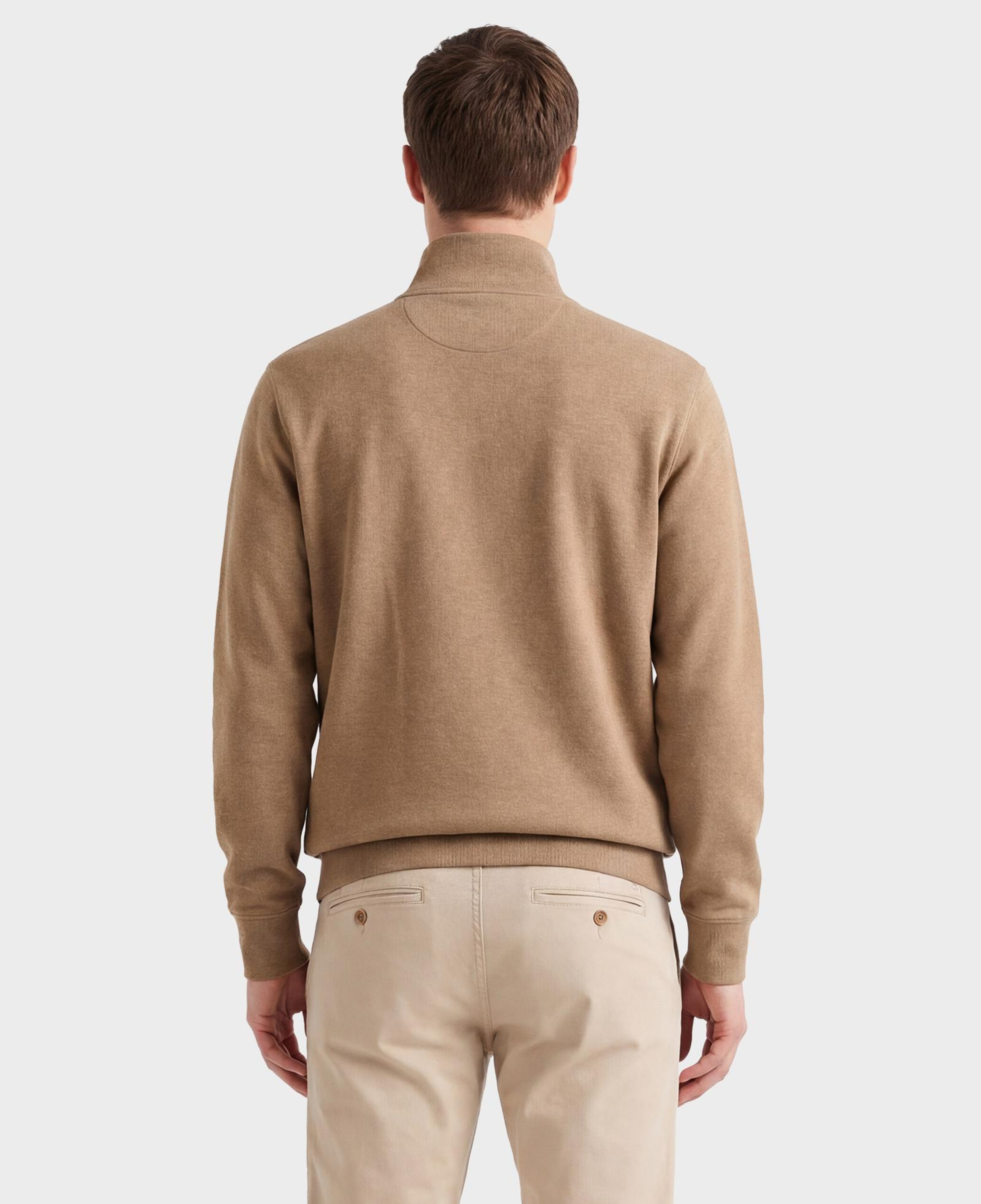 GANT Erkek Bej Regular Fit Fermuarlı Hırka