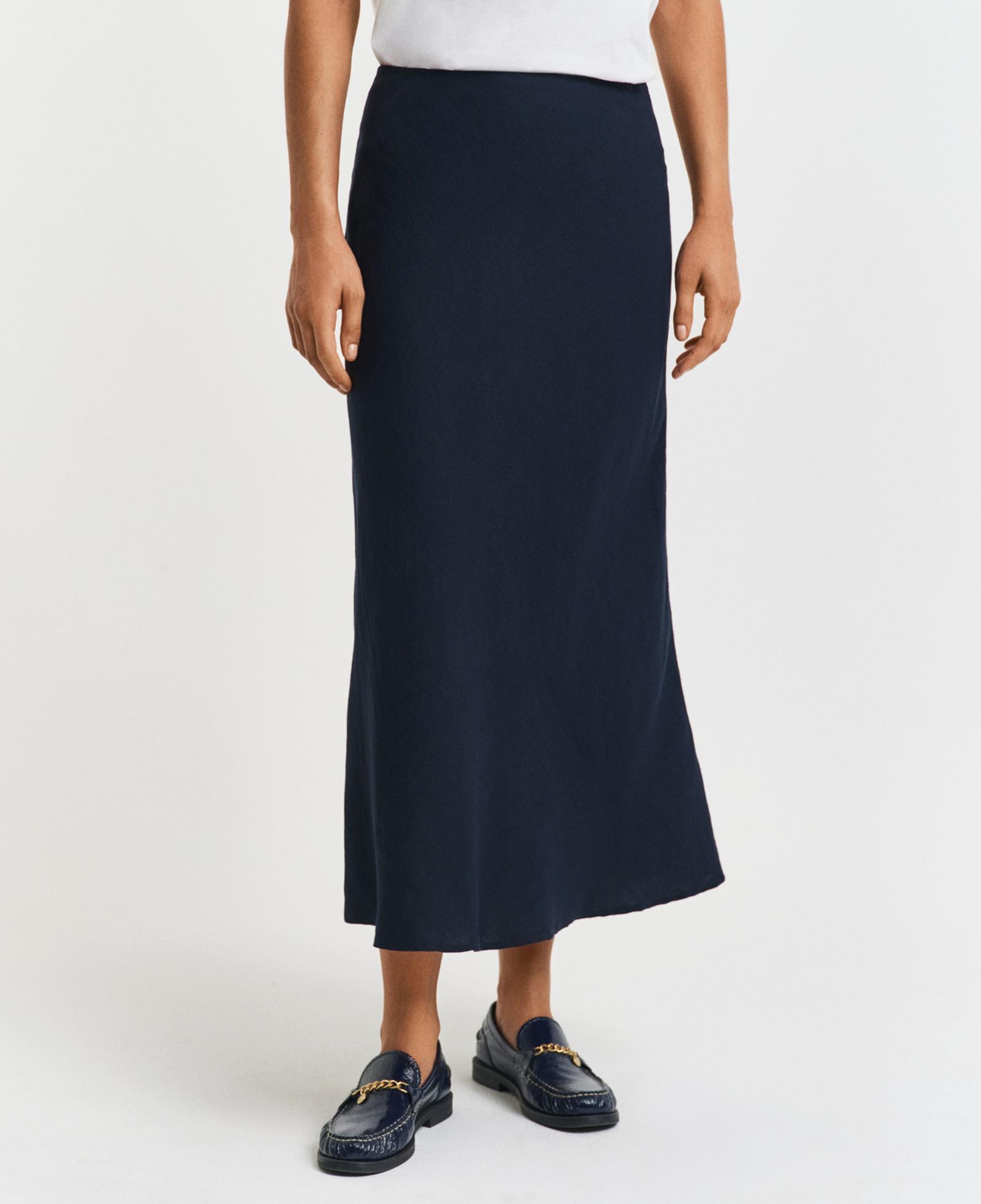 GANT Kadın Lacivert Regular Fit Etek