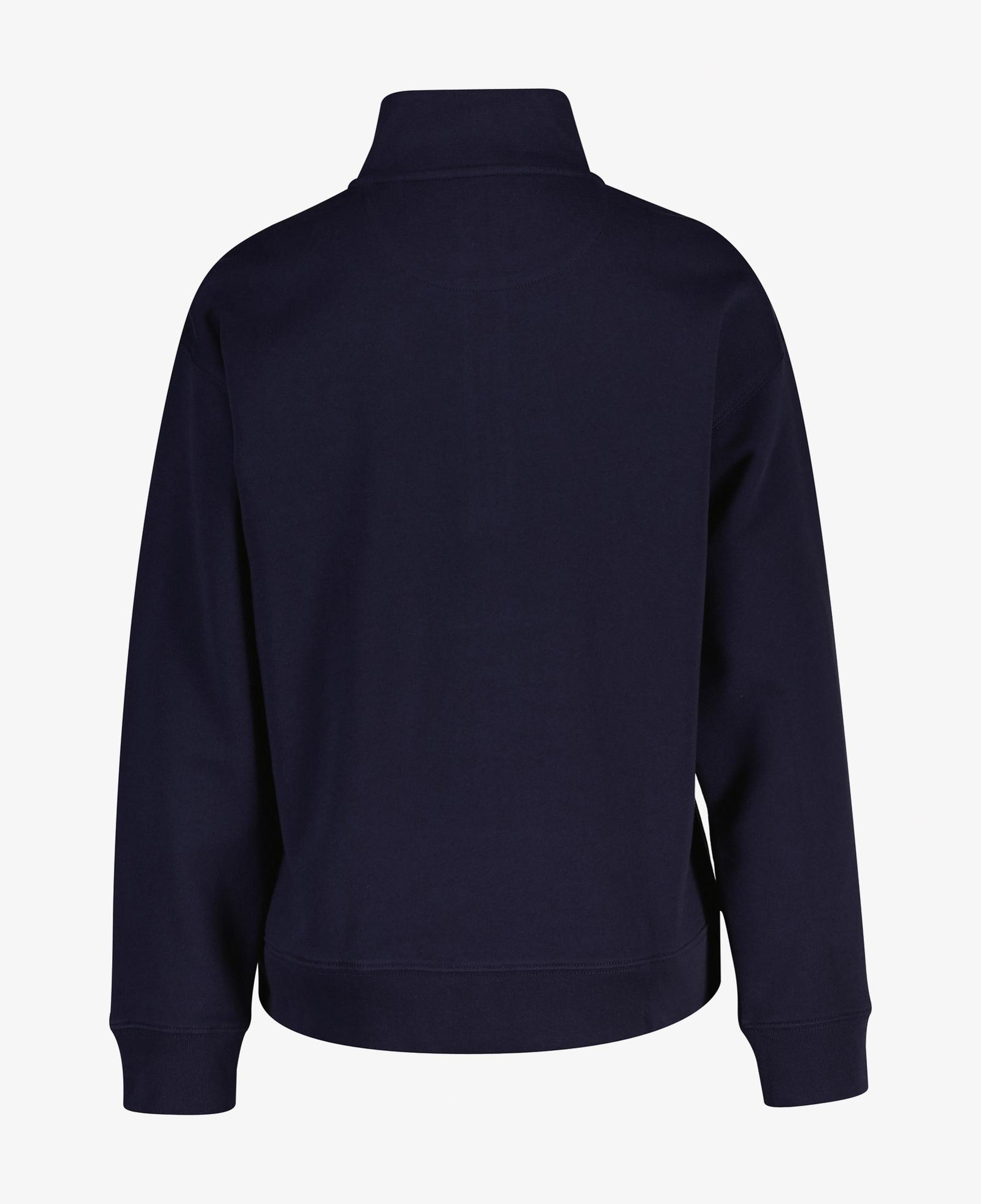 GANT Kadın Lacivert Yarım Fermuarlı Sweatshirt