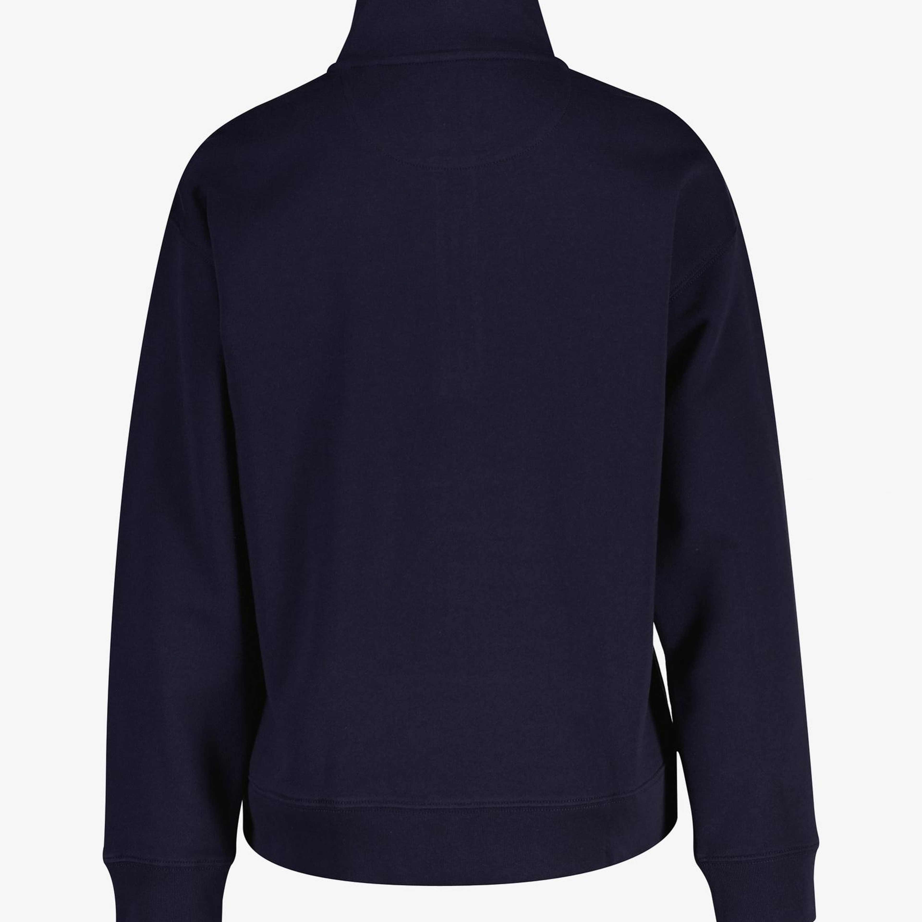 GANT Kadın Lacivert Yarım Fermuarlı Sweatshirt
