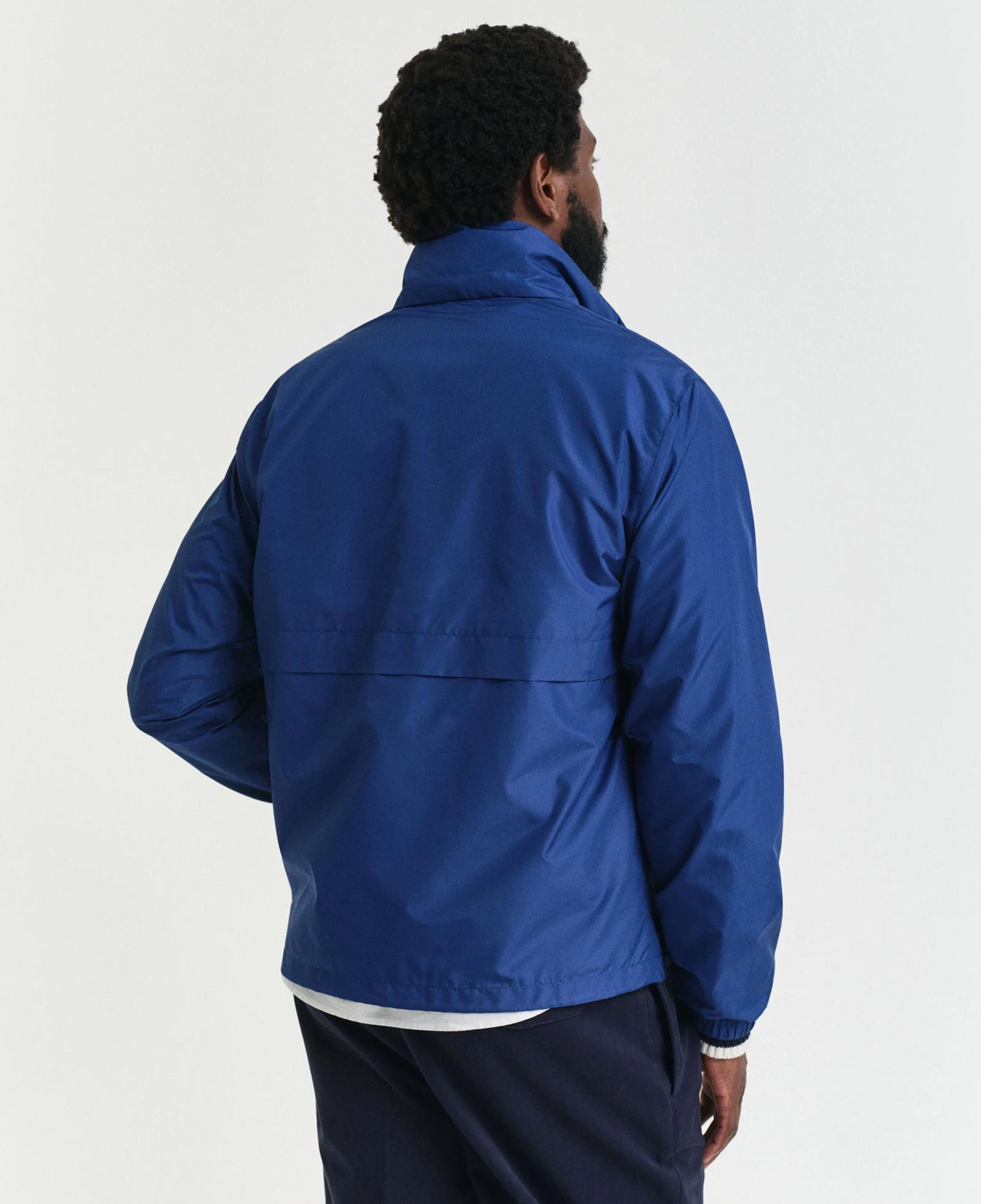 GANT Erkek Mavi Regular Fit Kapüşonlu Rüzgarlık