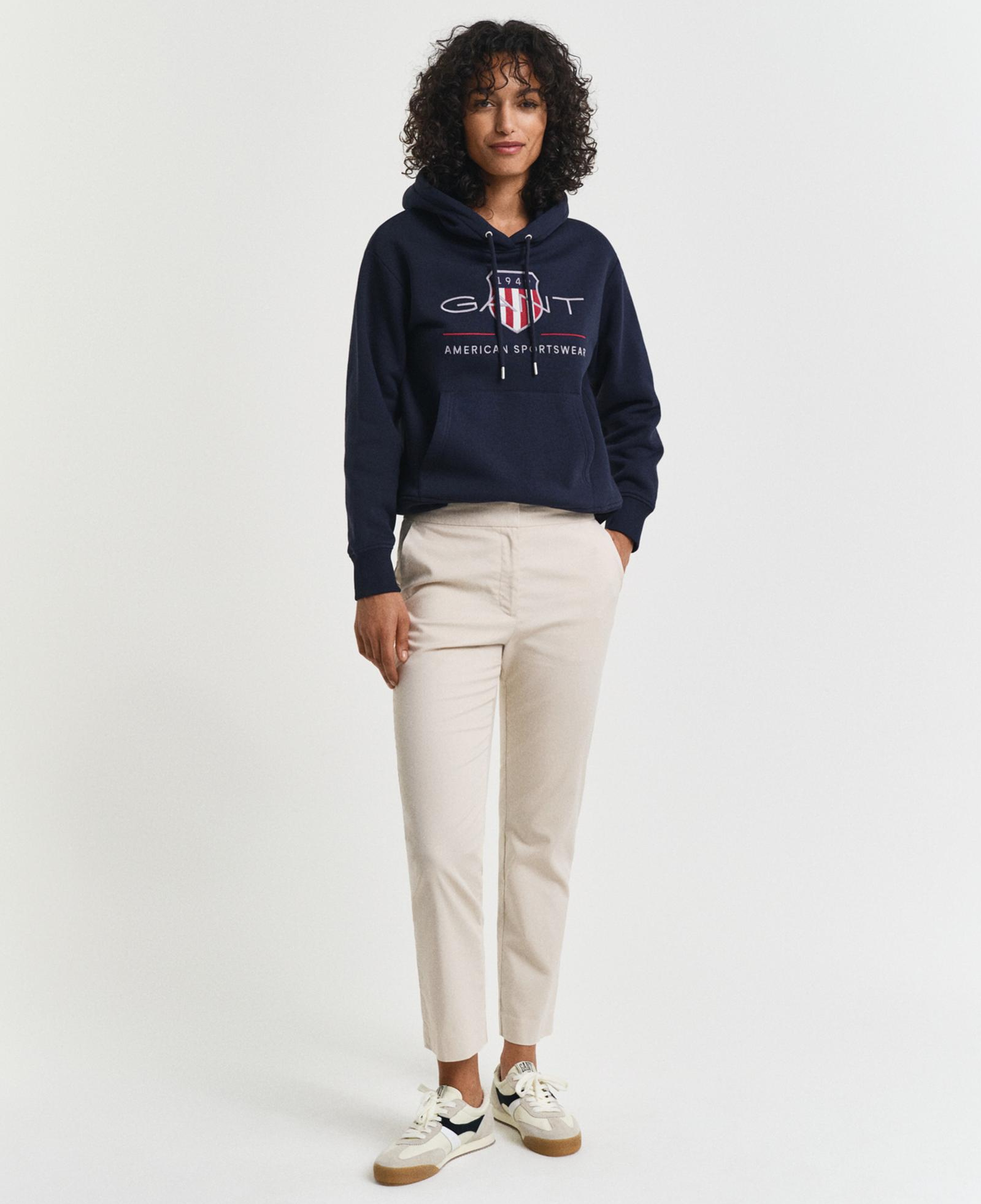 GANT Kadın Bej Slim Fit Pantolon